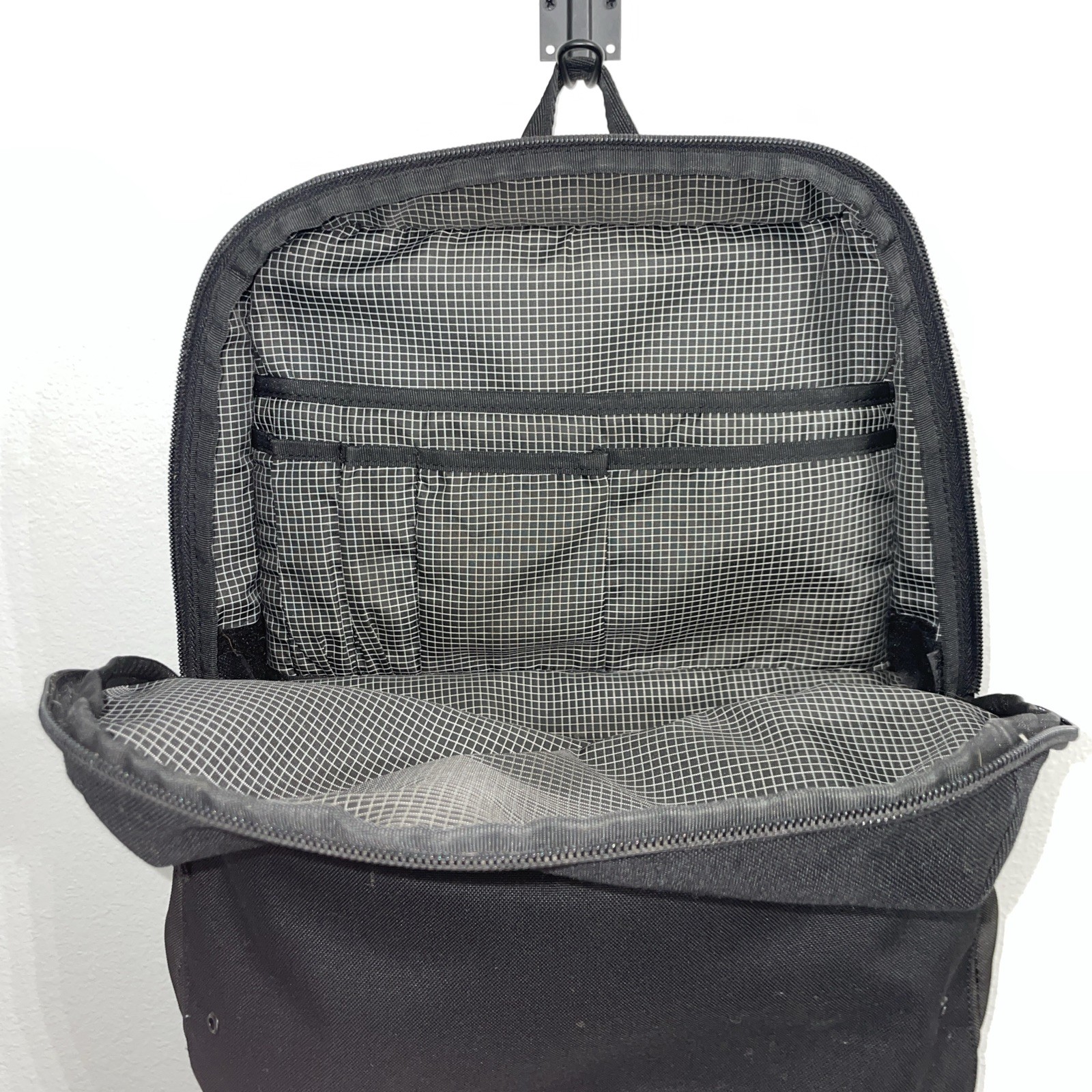 The Shrine Co Sneaker Backpack Day Bag – Gray – Holds Pair of Sneakers, Laptop +