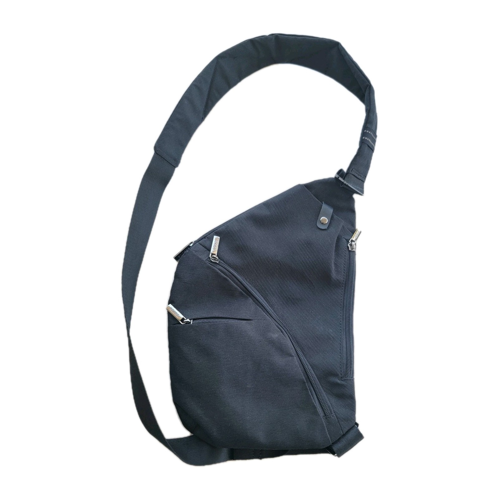 OSOCE Black Anti-Theft Waterproof Shoulder Backpack Bag Sling Chest Crossbody