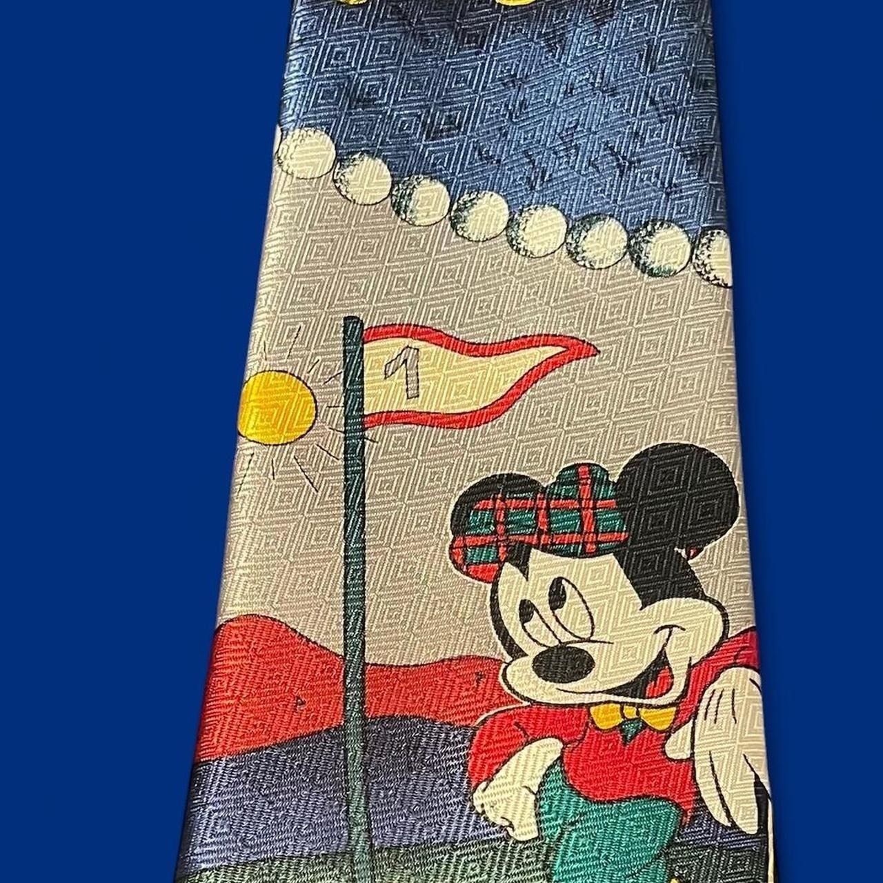 Mickey Mouse Golf Tie Disney Rate