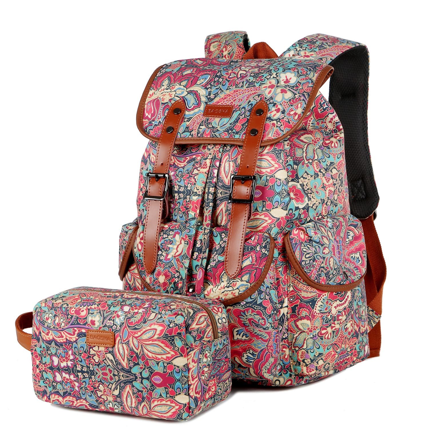 Large Women Laptop Backpack 15.6 inch Computer Backpack Travel Hiking Backpac…