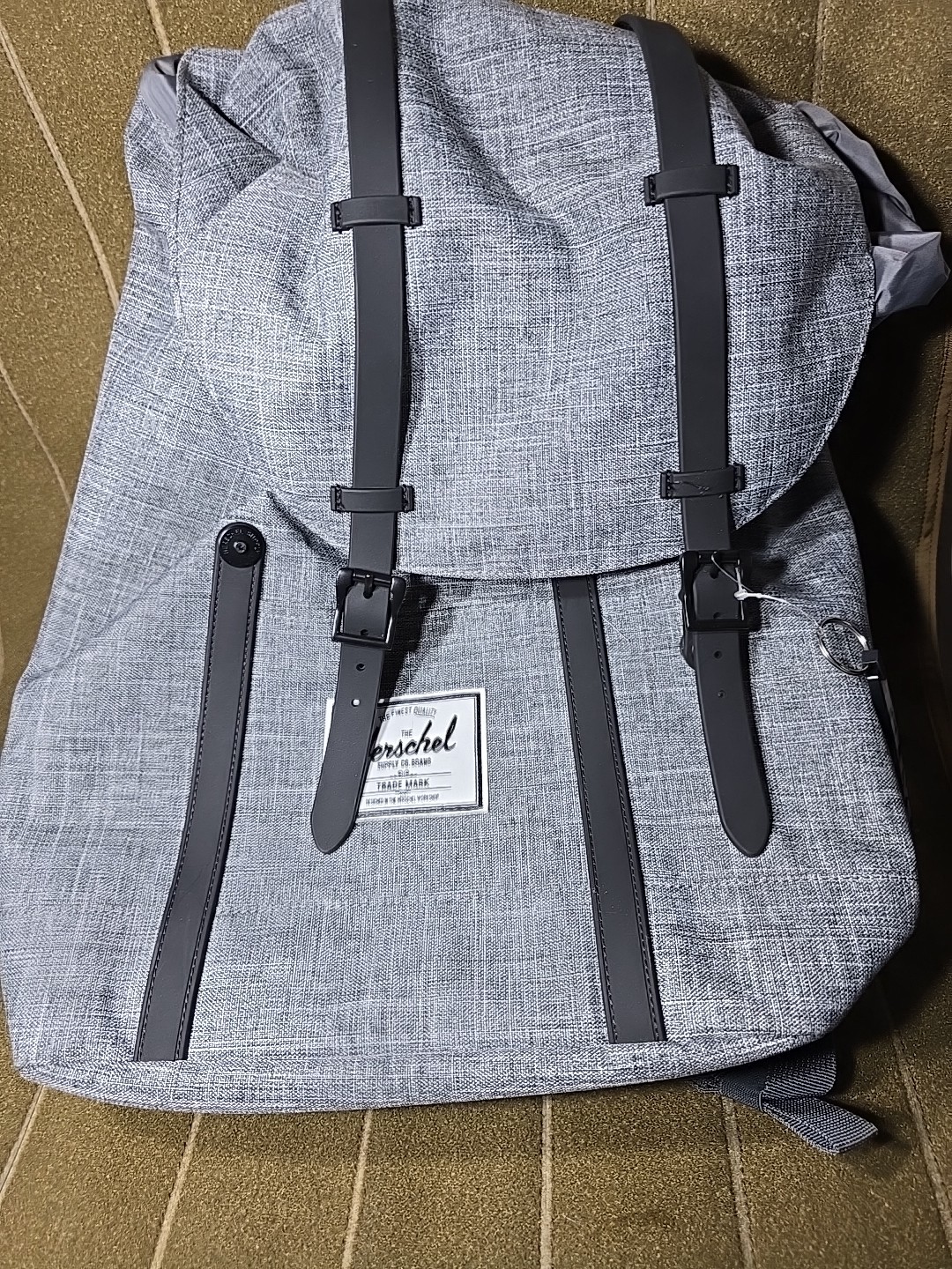 Herschel Retreat Backpack Ravenx/Black Crosshatch One Size 19.5L 10066-01132-OS