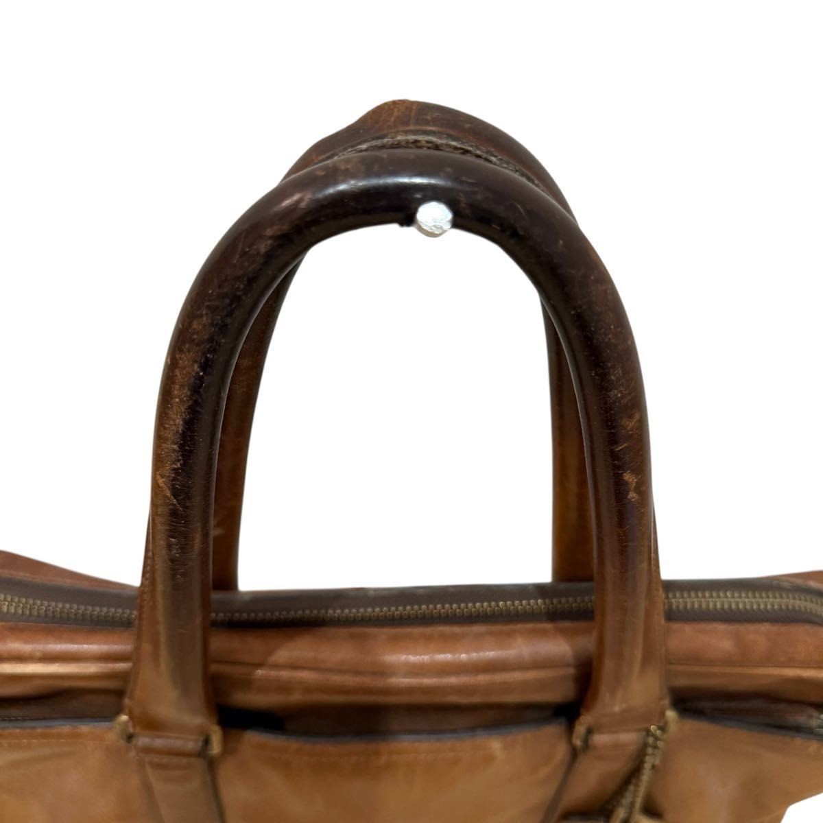 COACH 2-Way Briefcase Brown Leather Men Handbag Business bag 70901