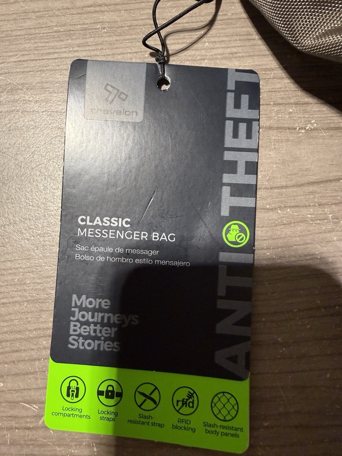 Travelon AntiTheft Classic Messenger Bag