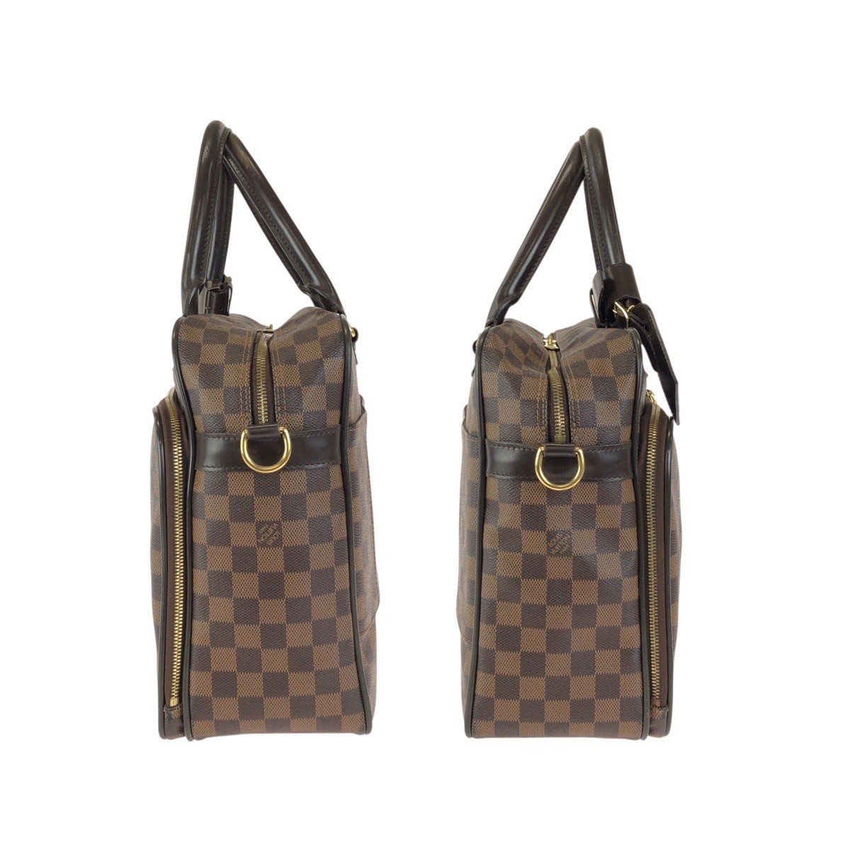 LOUIS VUITTON Damier Ebene Icare 2way N23252 Business bag Brown PVC/leather LV