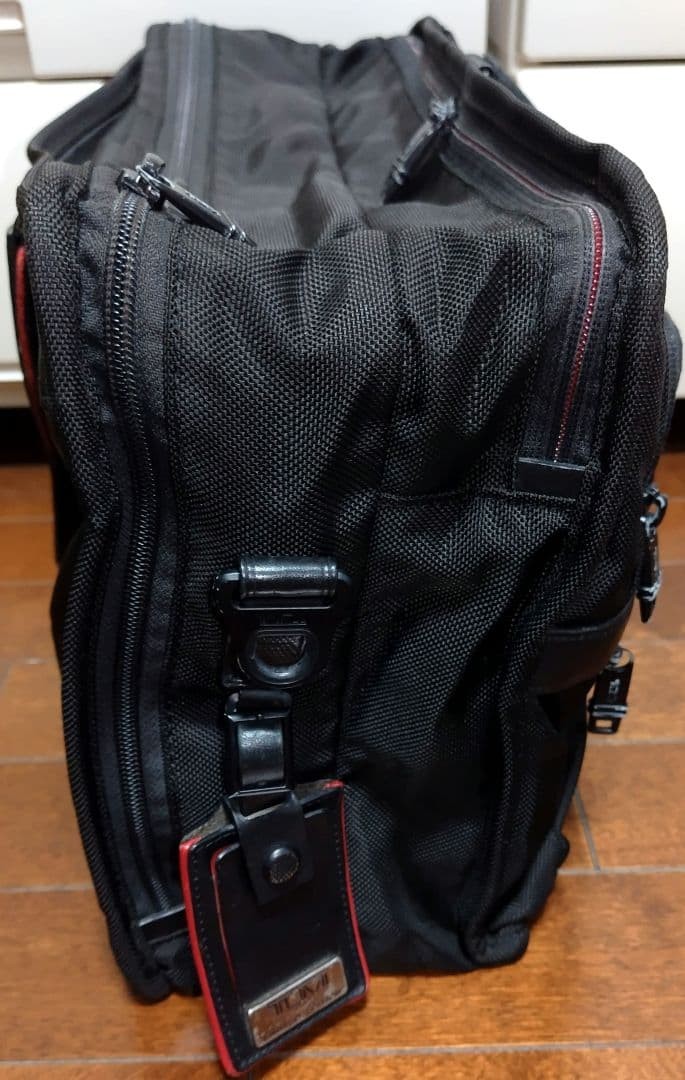 Tumi Japan Limited Briefcase Black/Red 30cm x 40cm x 25cm Used