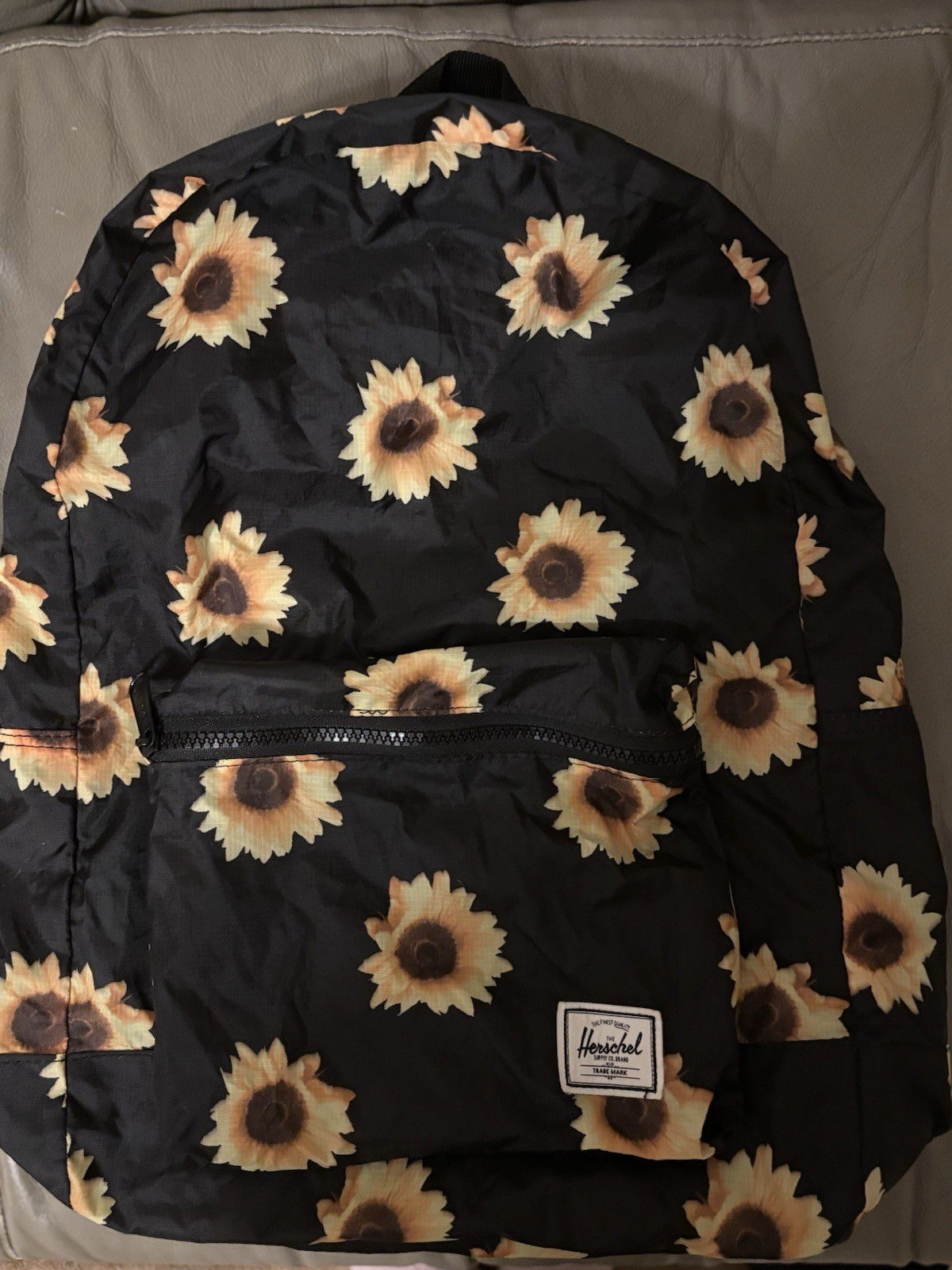 Herschel Sunflower Packable Daypack Backpack