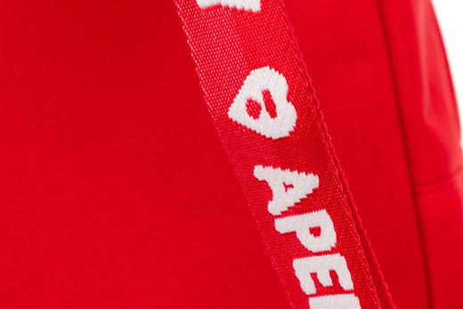 A Bathing Ape Heart Badge Backpack Red cm20-289-316