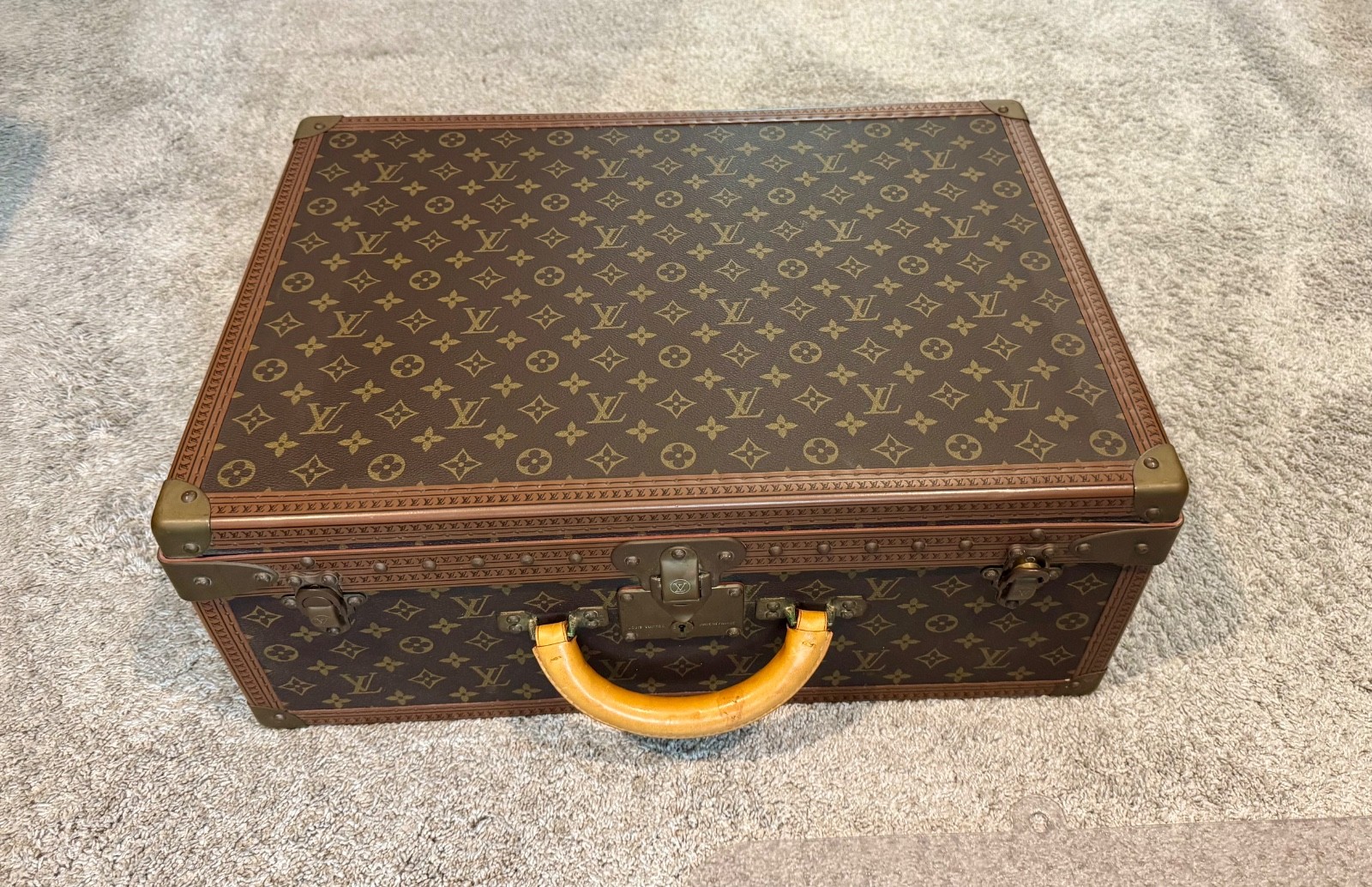 Louis Vuitton President Classeur hard-sided briefcase from 1980s