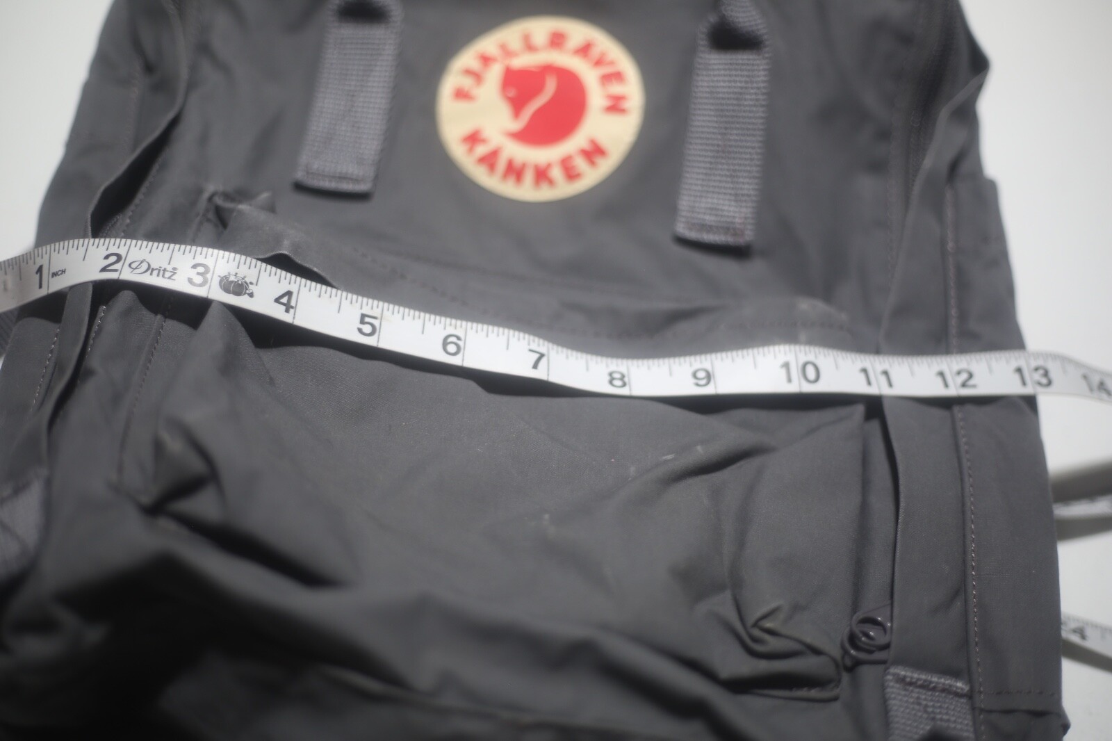 Fjallraven Kanken Classic Pack Original Backpack Graphite Gray Canvas