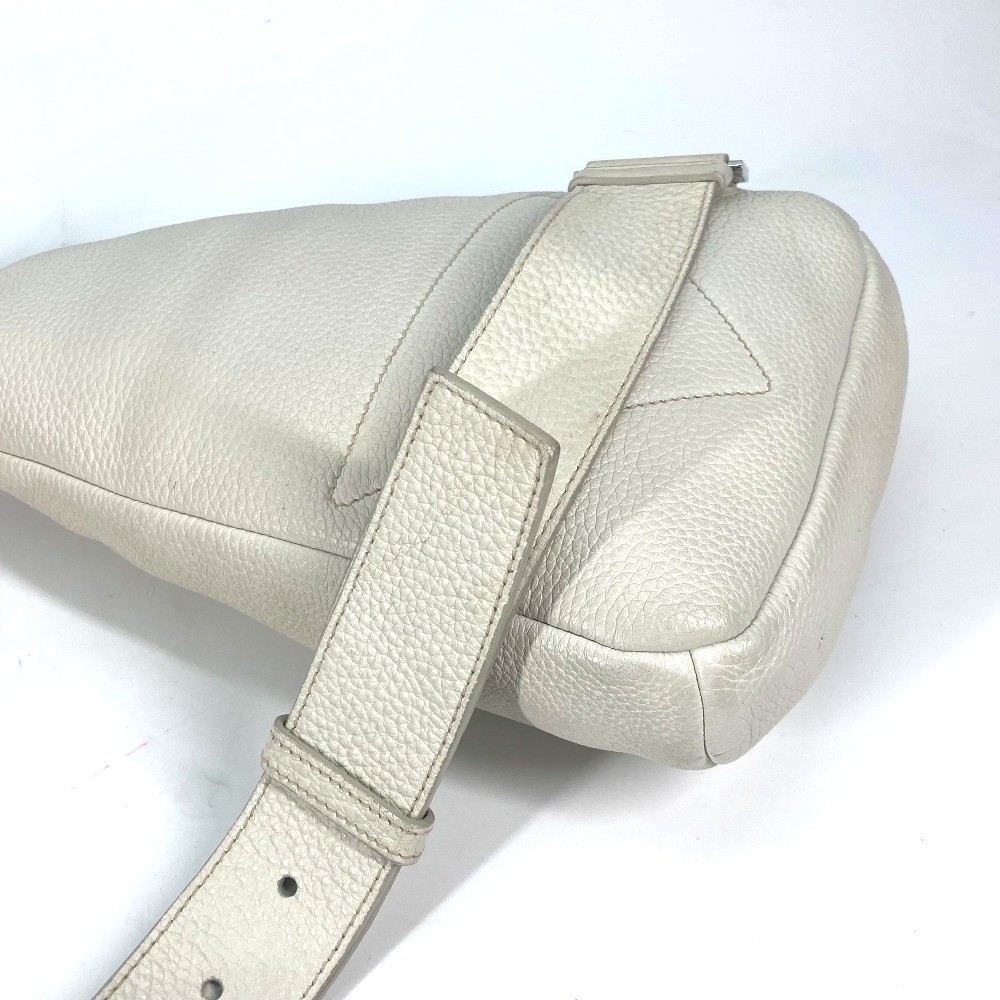 PRADA 2VZ098 triangle logo Cross Vitello Dino Leather Bag shoulder bag body bag