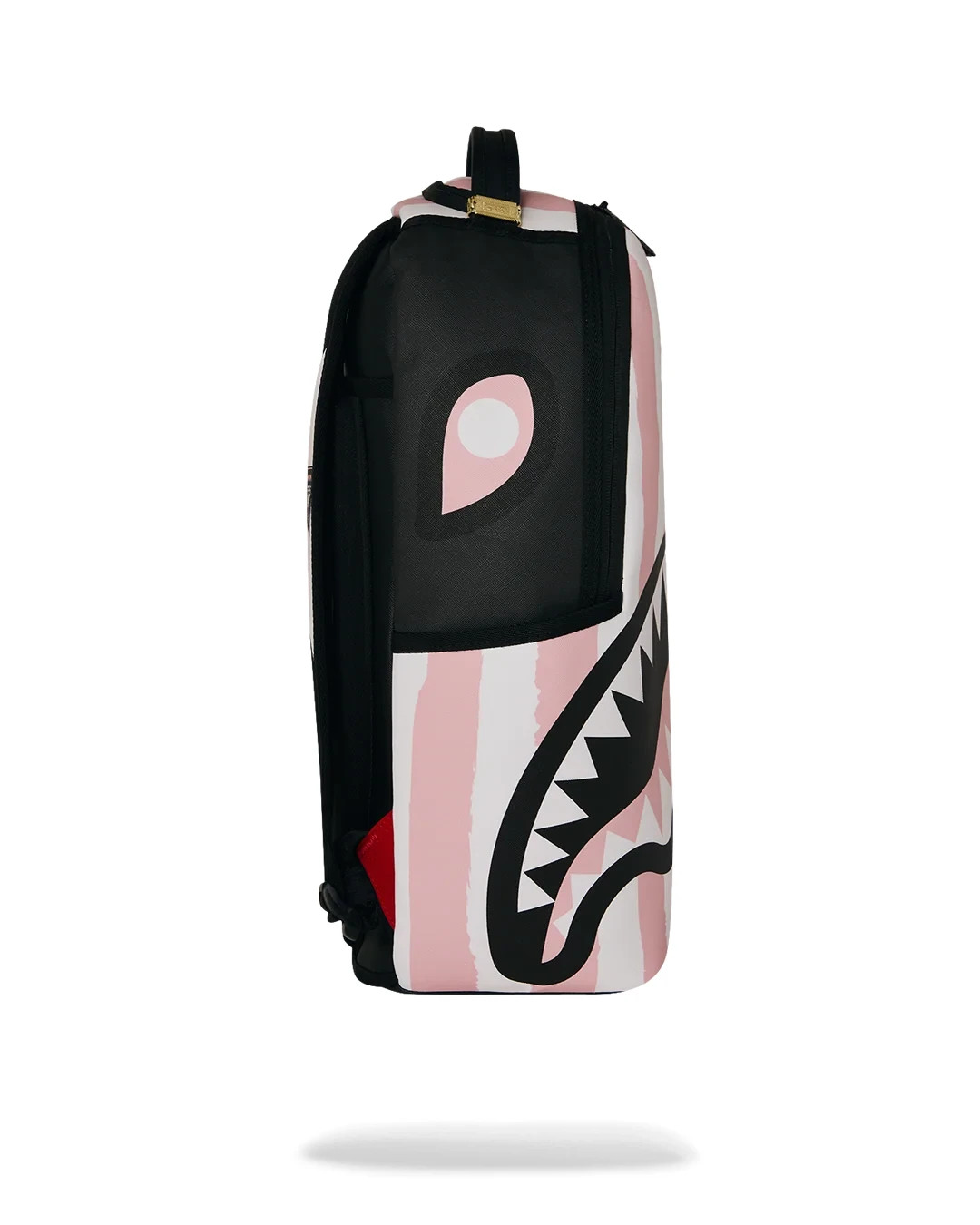 Sprayground INTER MIAMI STRIPE Backpack🔥New Black Bookbag Large School Bag
