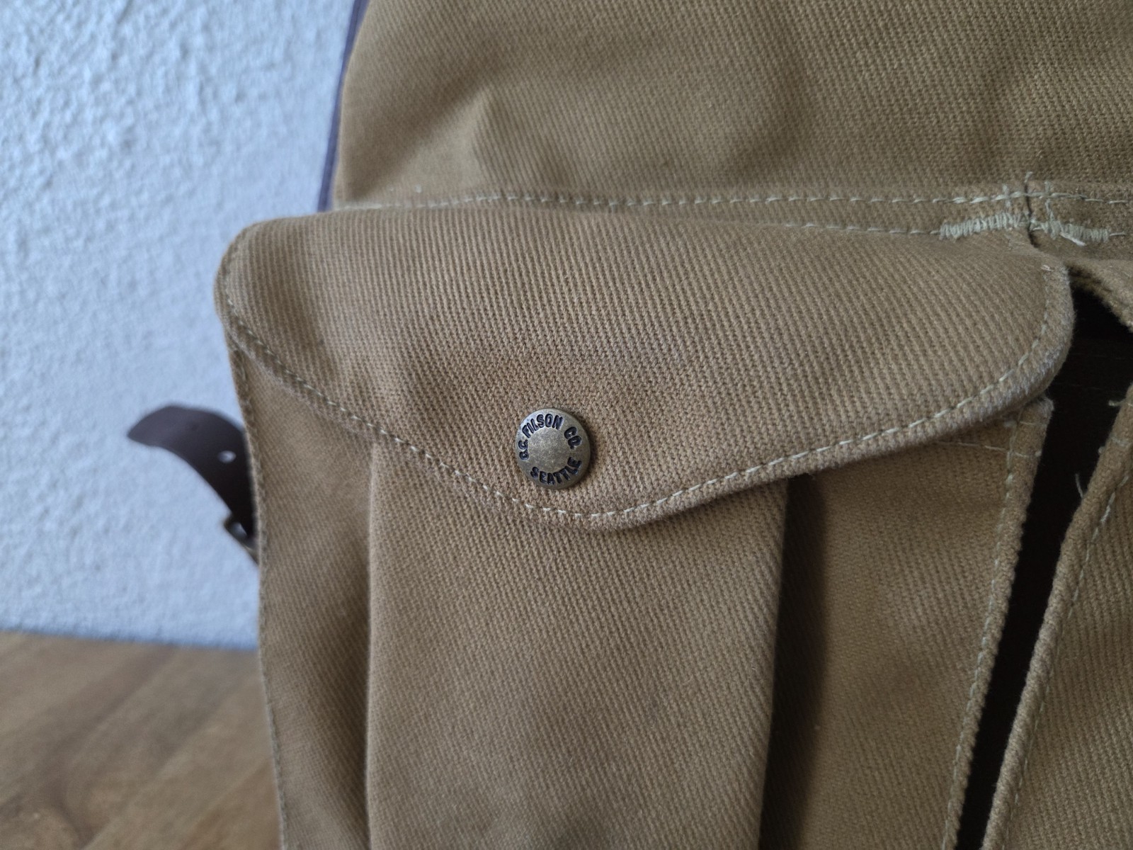 Filson Rugged Twill Rucksack | YKK Era | Tan | Made in USA | Discontinued