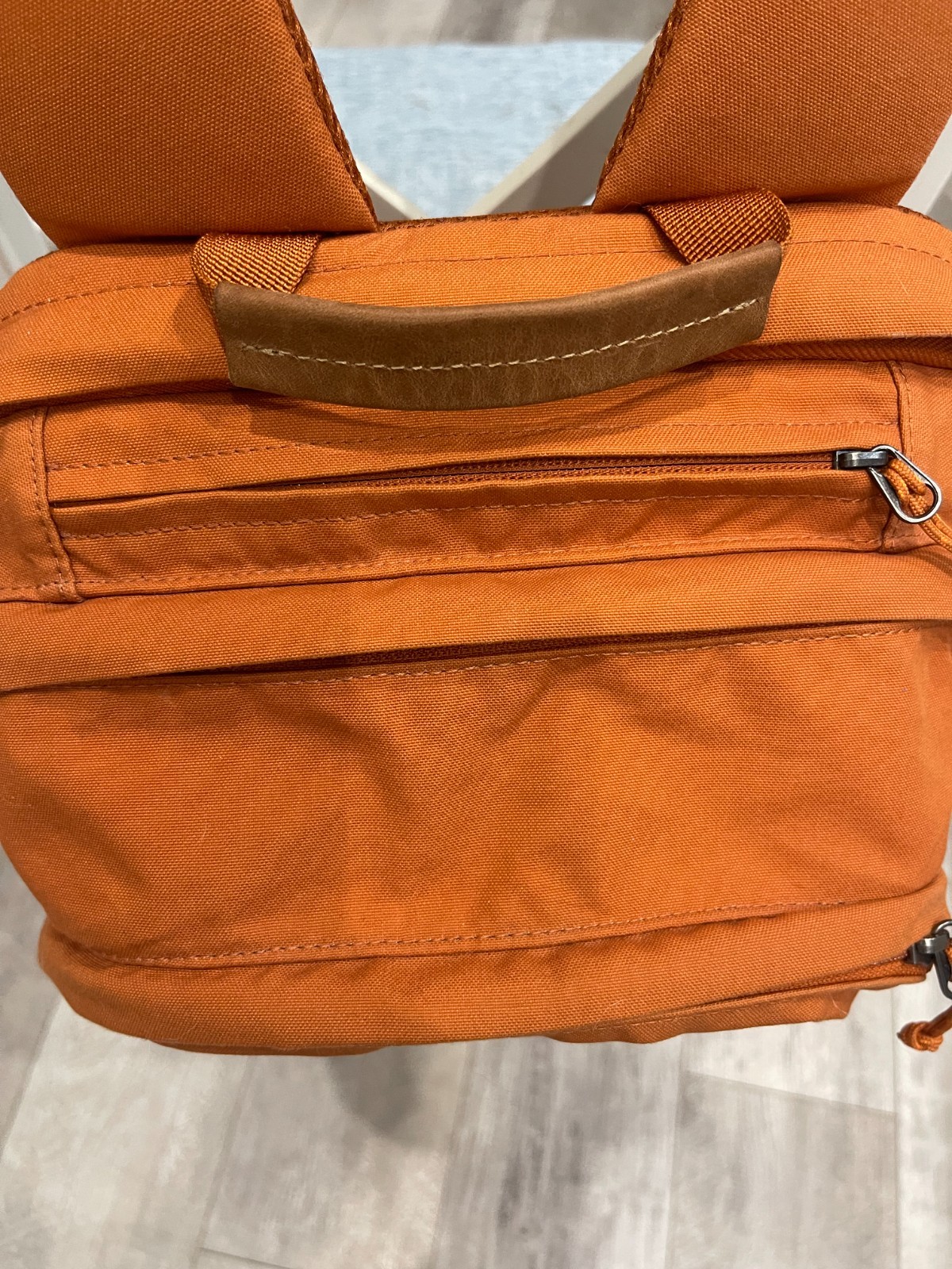 Fjallraven Raven 28L Backpack Orange G-1000 Hiking Bag