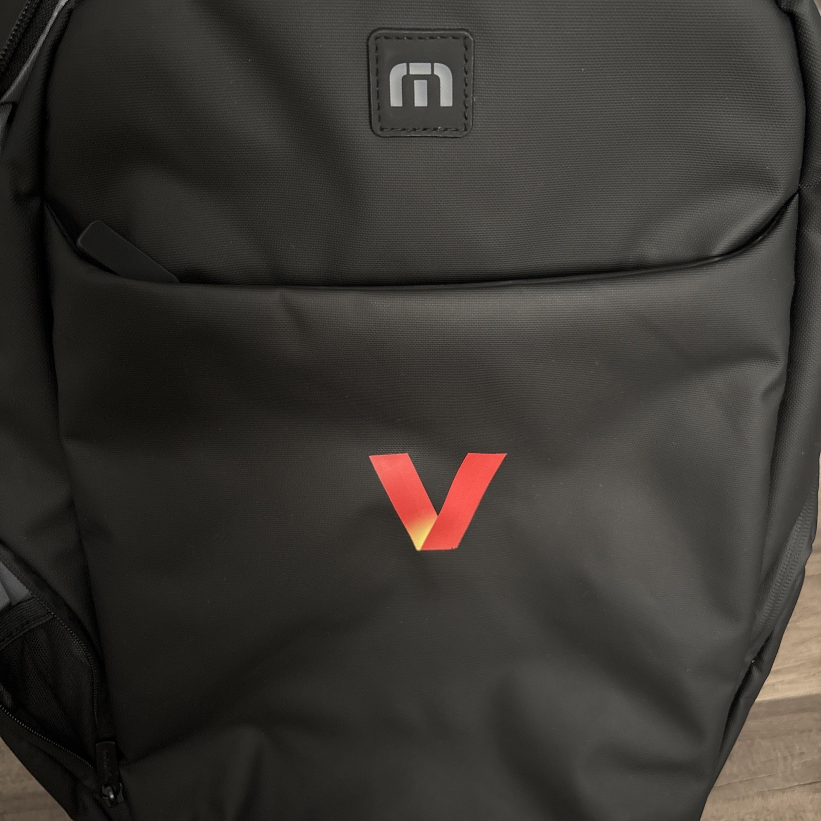 Travis Mathew Backpack Black Dark Laptop Pocket Comfort NEW
