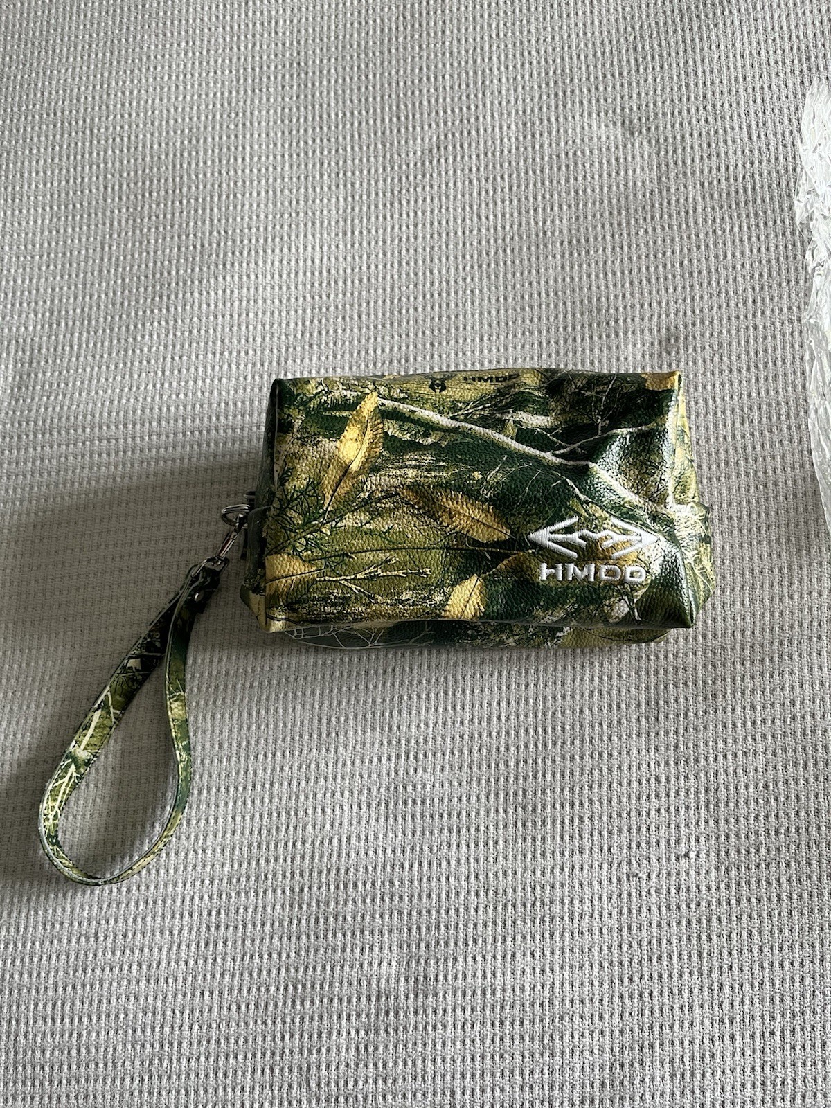Hmdd RealTree Leather Toiletry Bag