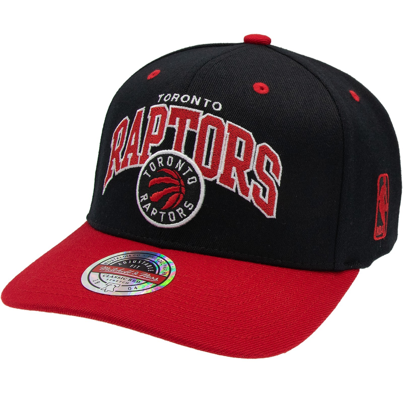 Mitchell & Ness NBA Team Arch Snapback Toronto Raptors Black One Size