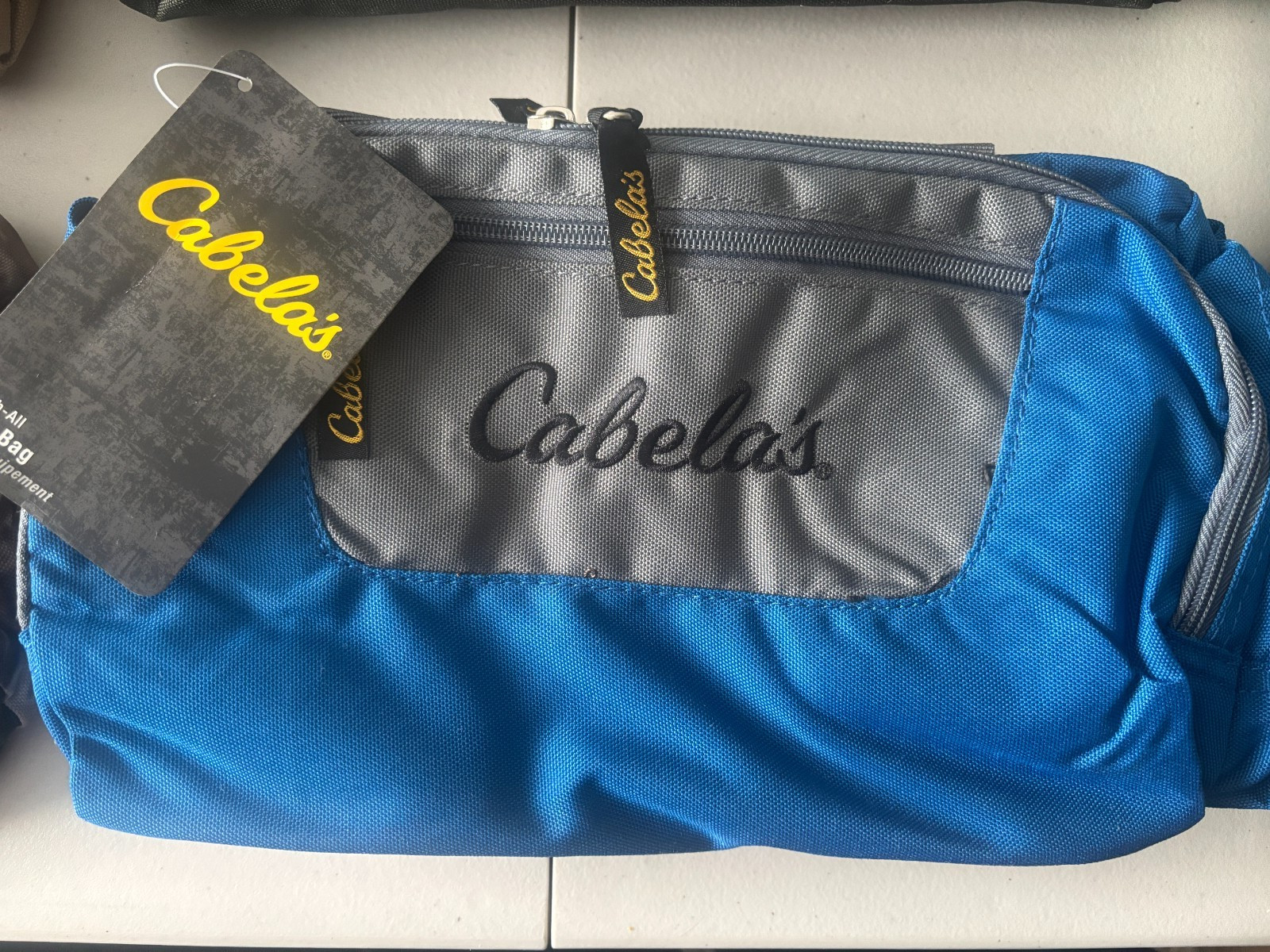 Cabelas Mini Catch-All Duffle Bag (New with Tags) Multi-Pocket Fishing TravelBag