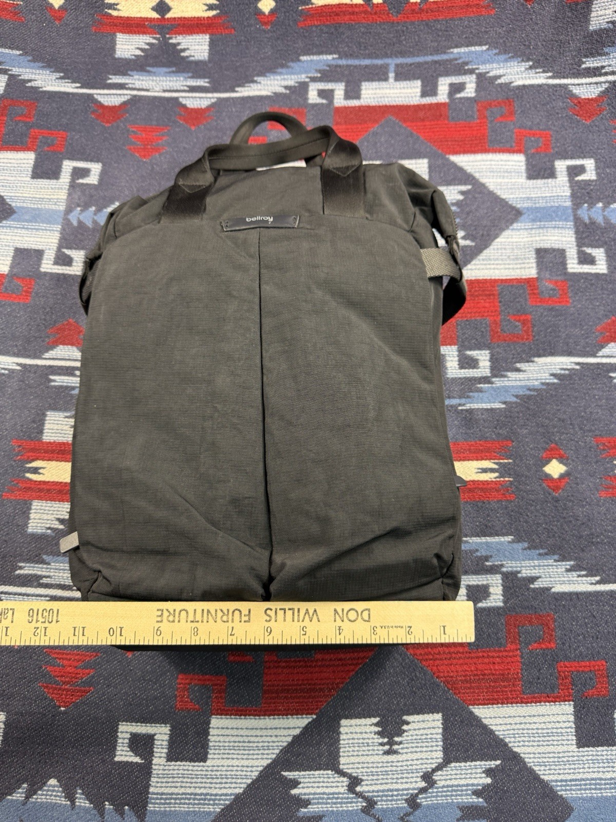 Bellroy Tokyo Totepack 20L – Raven Black Lightweight Backpack Travel Hiking