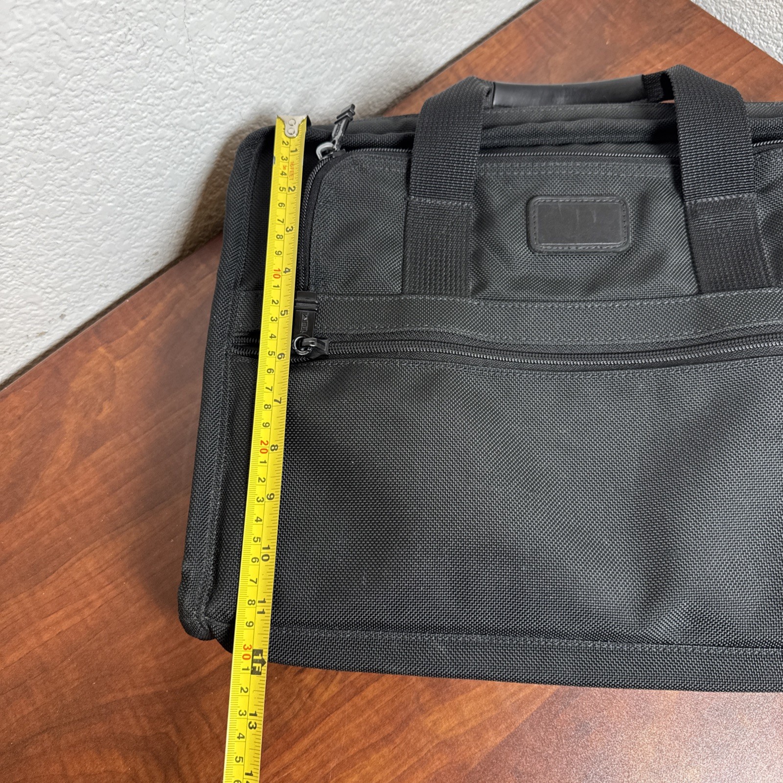 Tumi Alpha Slim Large Screen Laptop Briefcase Ballistic