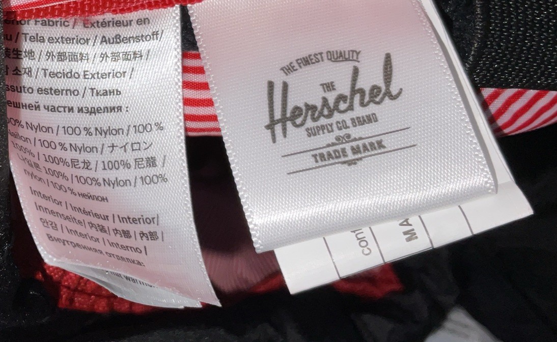 Herschel Supply Co. Little America Mid Backpack Black/Safety Orange