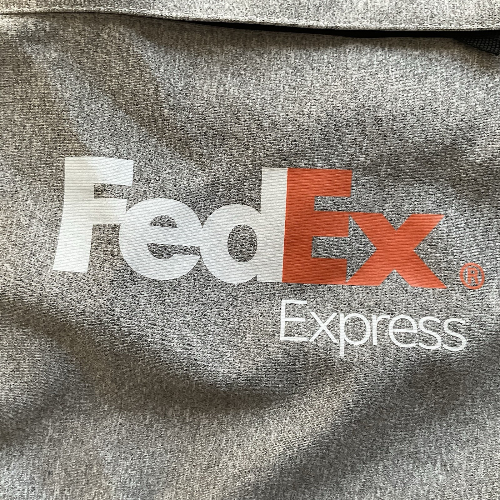 NEW FedEx Express Drawstring Draw String Gym Bag Backpack Back Pack Black