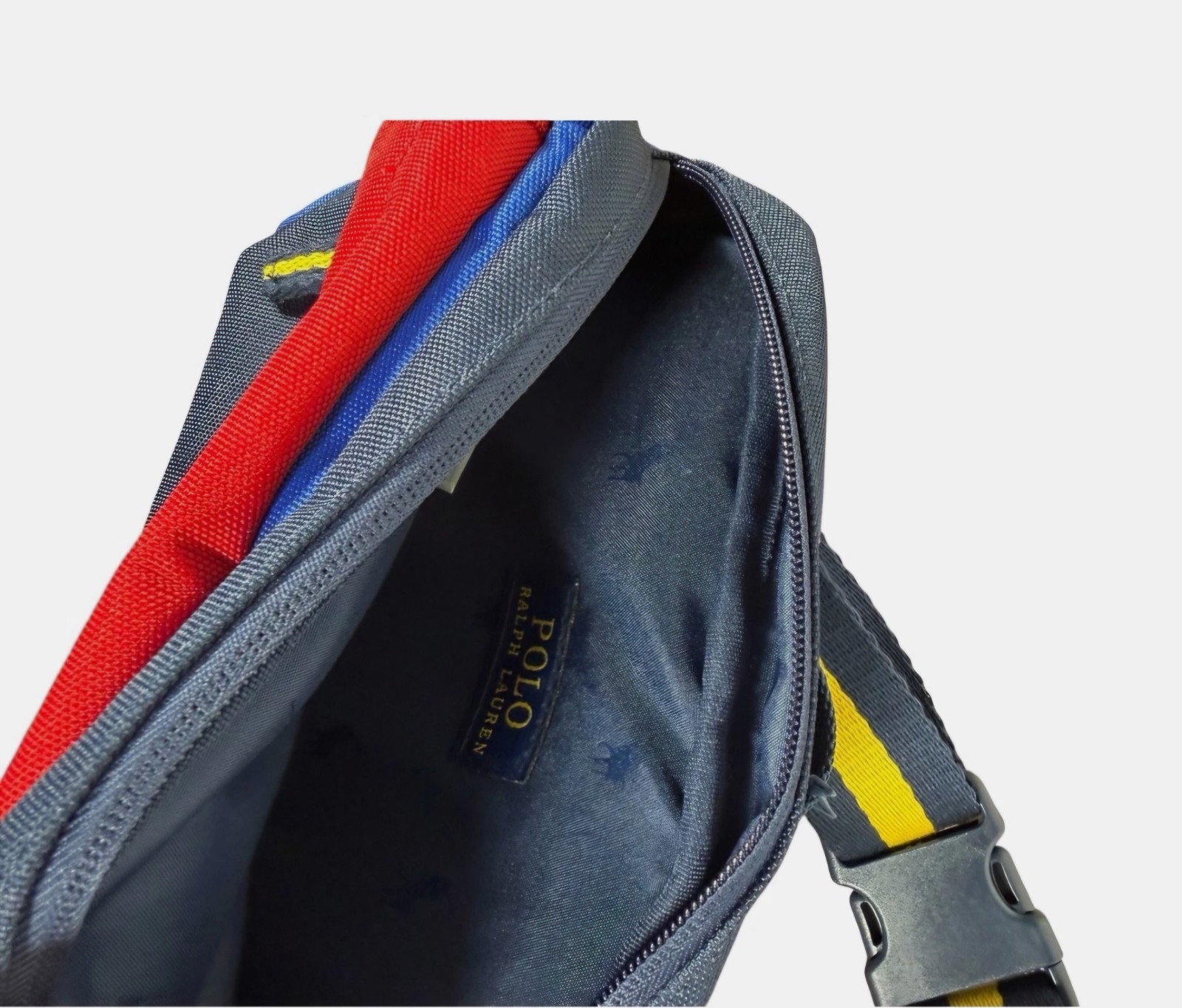 Polo Ralph Lauren Colorblock Sling, Belt Waist Fanny Pack, Women, Men Travel Bag