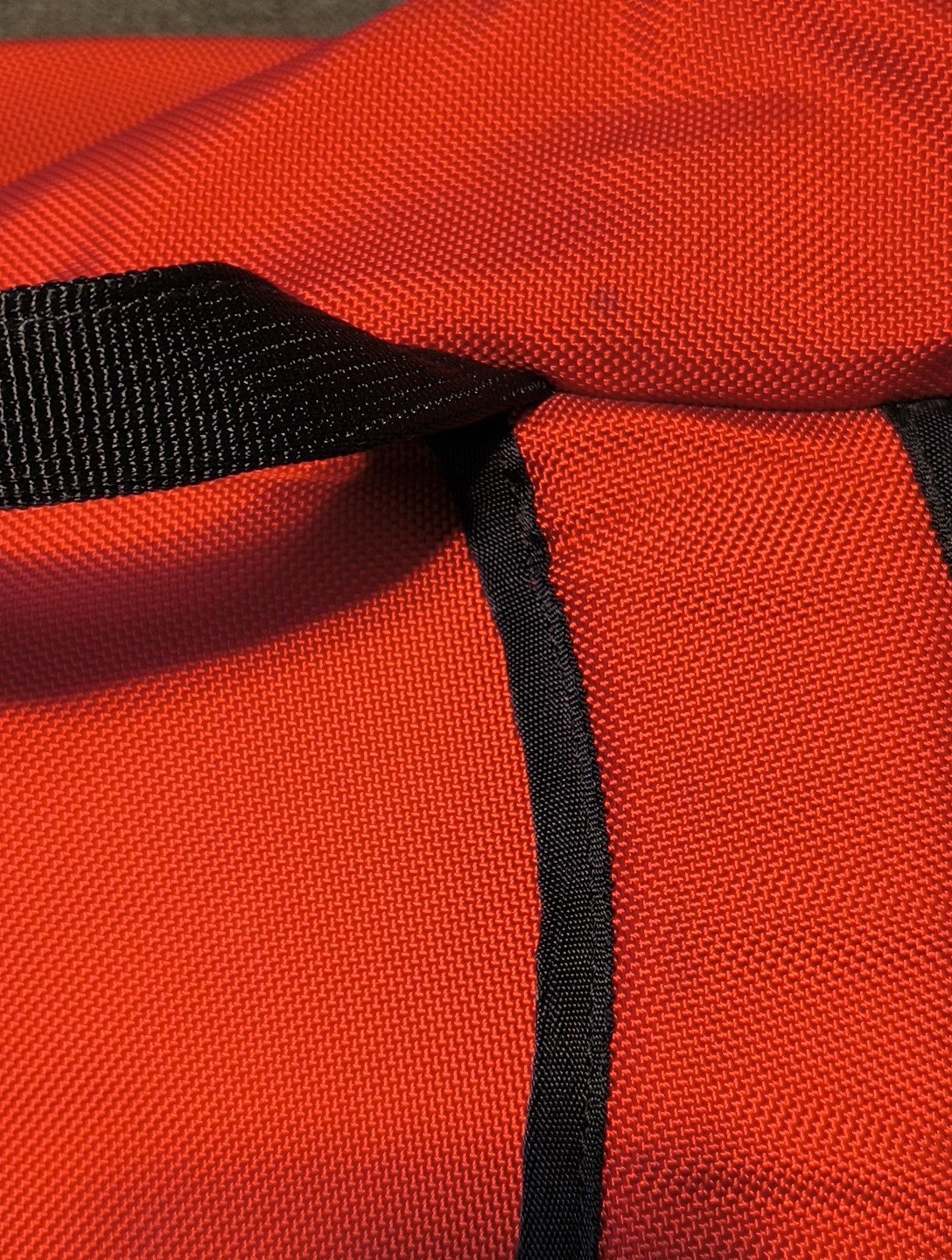 Vintage Abercrombie & Fitch 90s A-20 Hiking Backpack A20 Red .Hard To Find