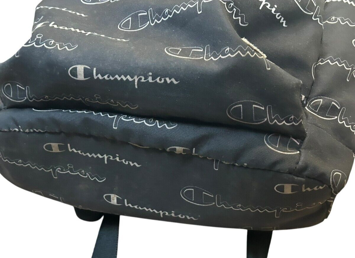 Champion Advocate Backpack, Black Combo, One size – All over logo print