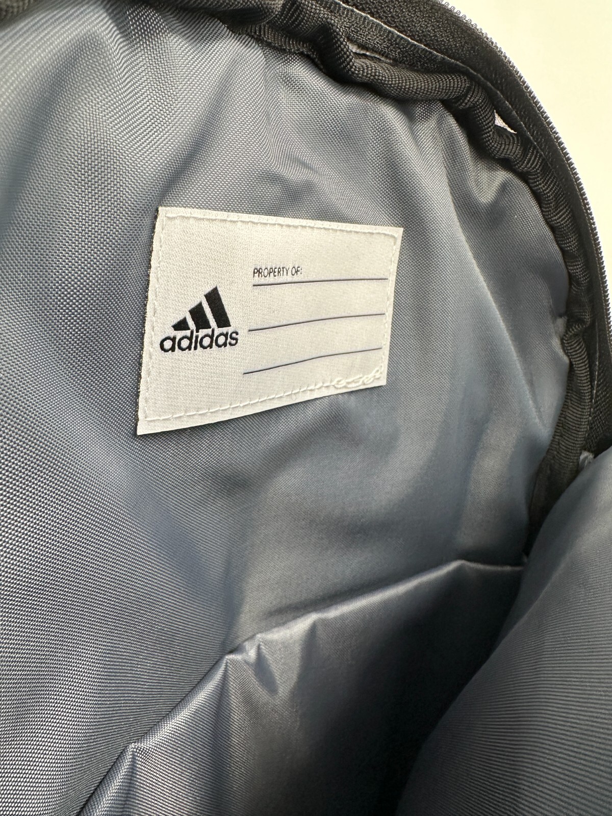 adidas Prime Sling Backpack Heather Gray Large School Bag Fits Laptop/Tablet Boy