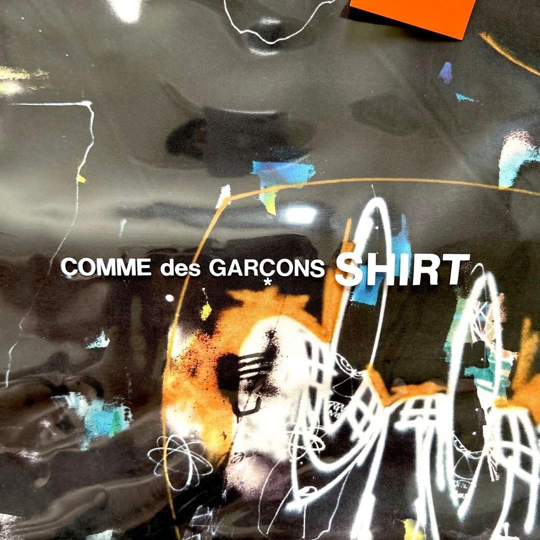 Comme Des Garcons SHIRT × FUTURA Tote Bag Black Excellent Condition Japan
