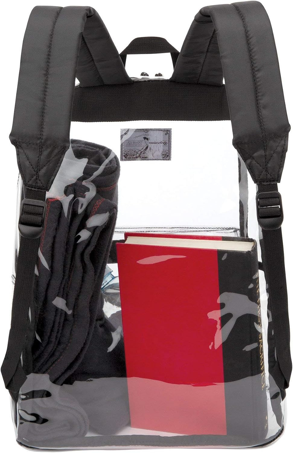 Clear Pass Daypack (Pink Peacock) (Black)