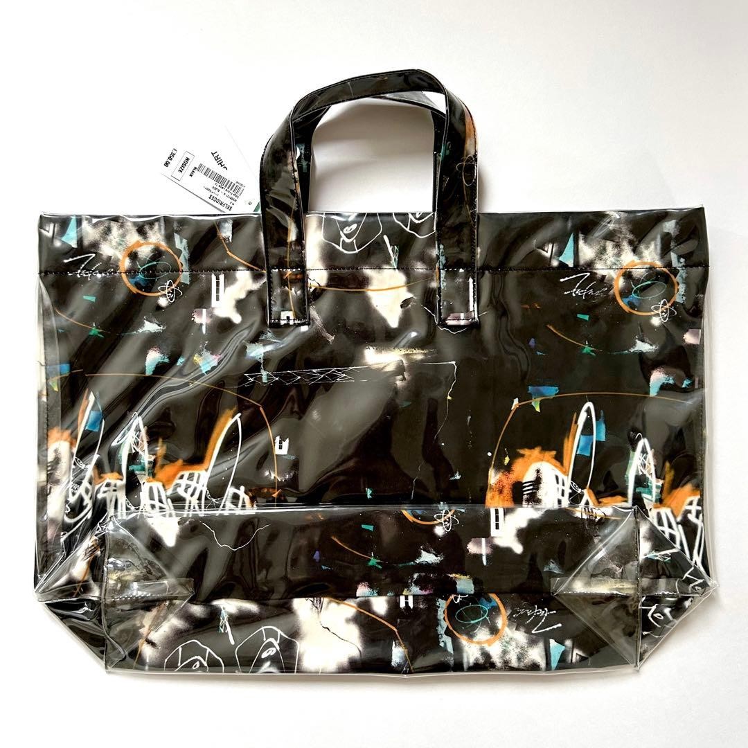 Comme Des Garcons SHIRT × FUTURA Tote Bag Black Excellent Condition Japan