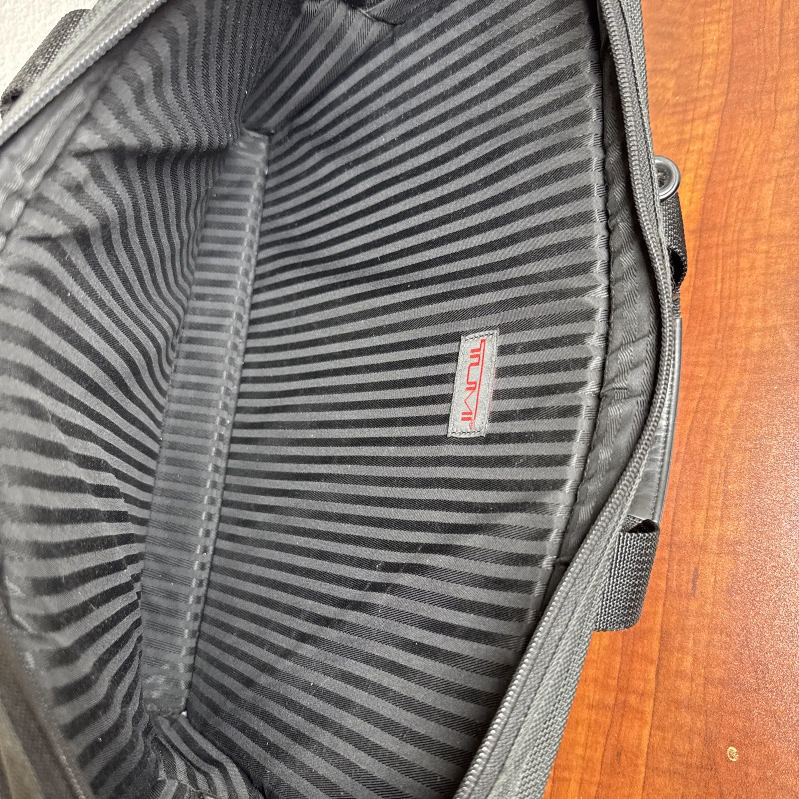 Tumi Alpha Slim Large Screen Laptop Briefcase Ballistic
