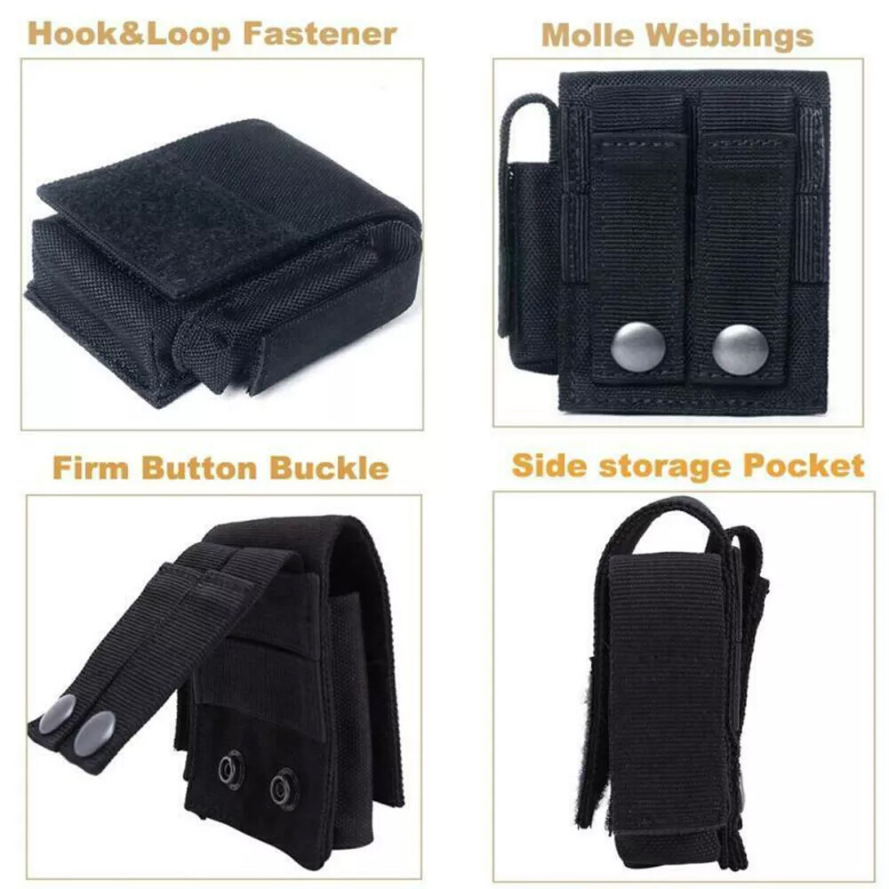 1/2/3PCS Multi-Purpose Key Bag Molle Portable Waist Storage Bag Cigarette Pouch
