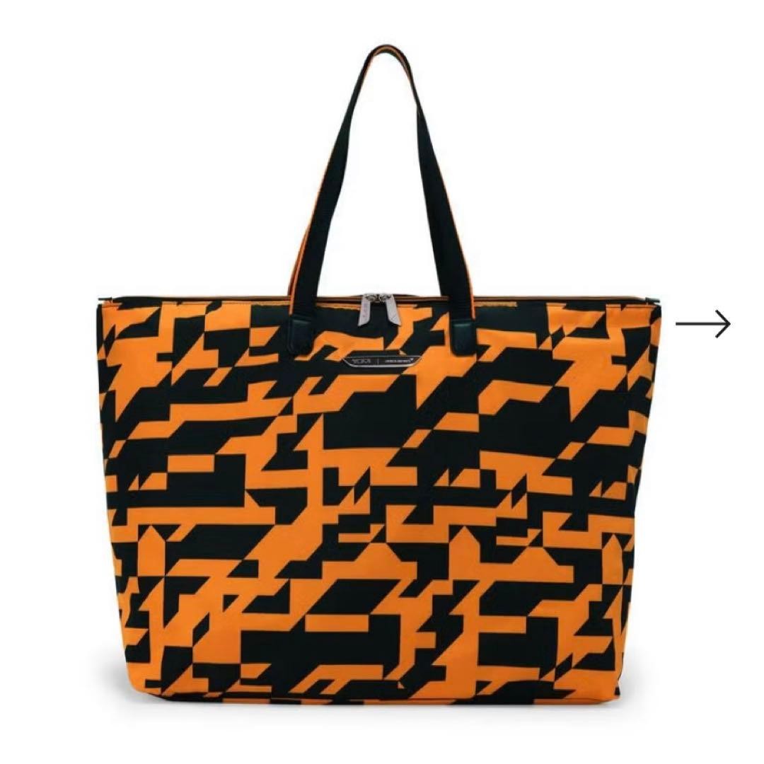 McLaren TUMI collaboration just-in-case tote