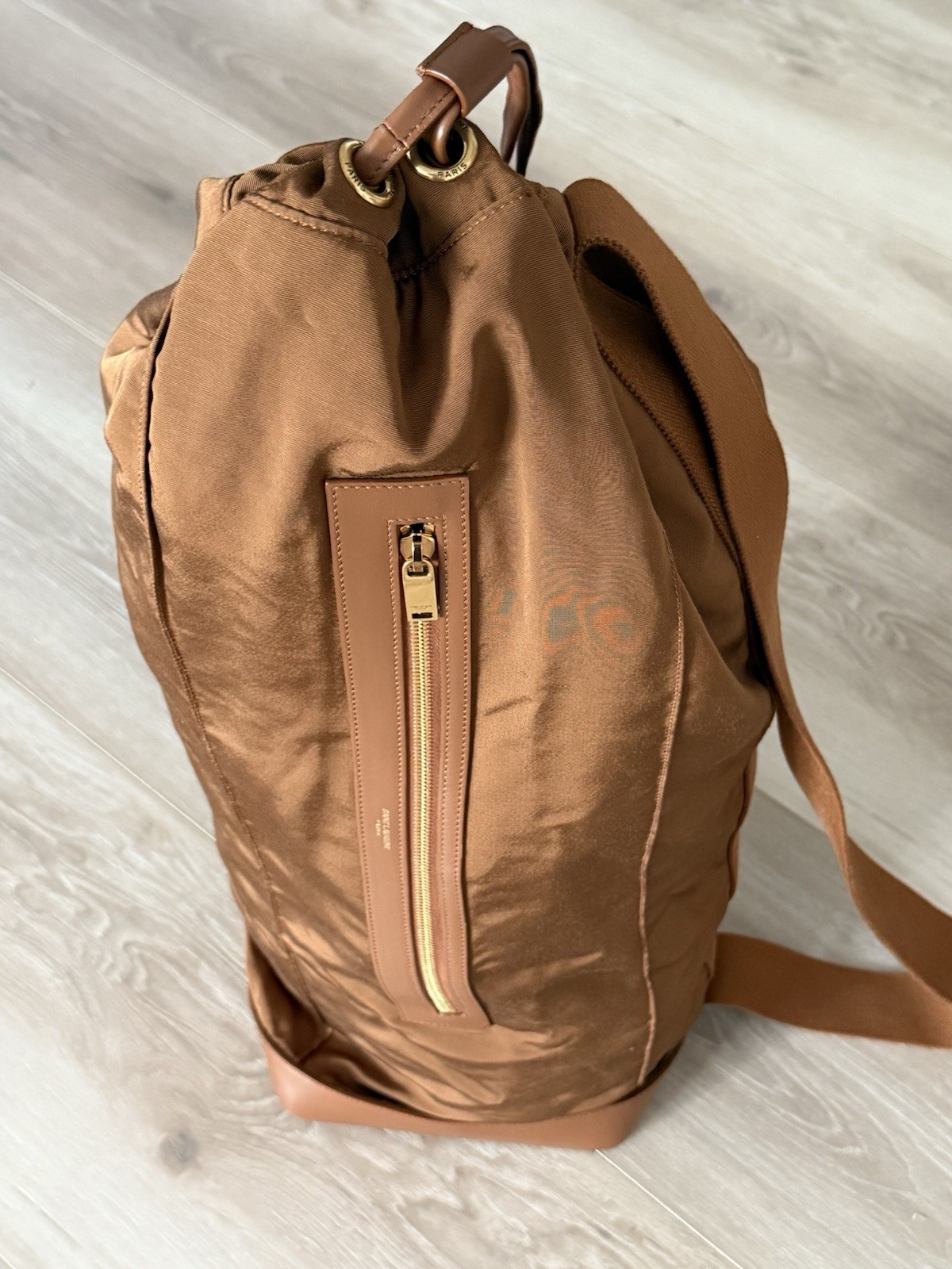 Saint Laurent City Long Sac Men’s Sling duffle Bag Backpack. Fits Yoga mat. New
