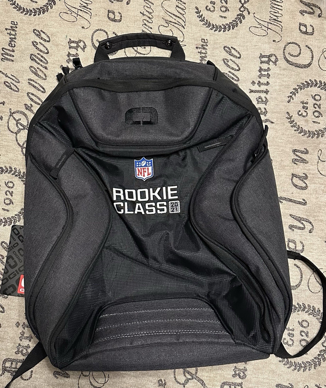 2021 NFL Rookie Class – Ogio Backpack Padded 15″ Laptop Backpack Graphite Black