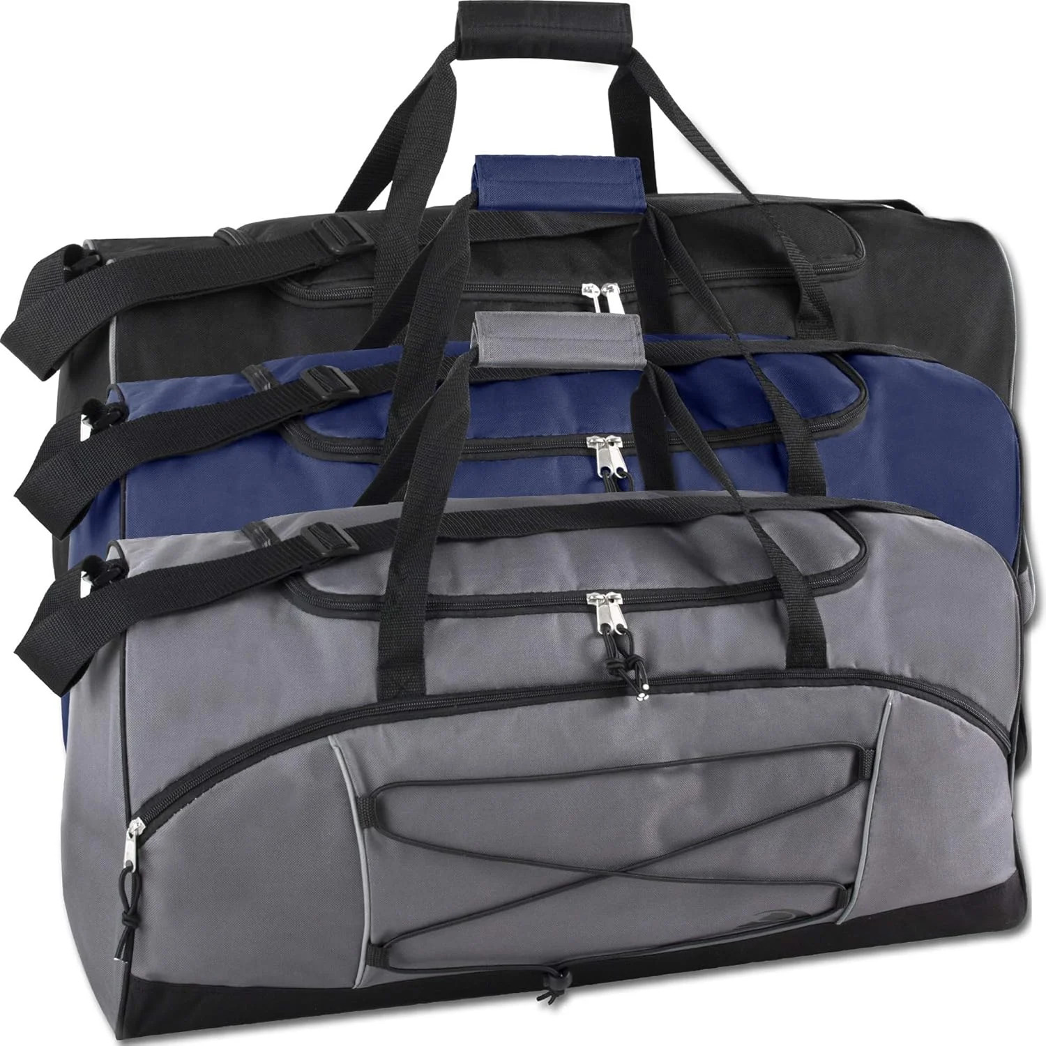 60L Extra Large Duffle Bag 26 Inch Heavy Duty Gym Travel Sports Bag