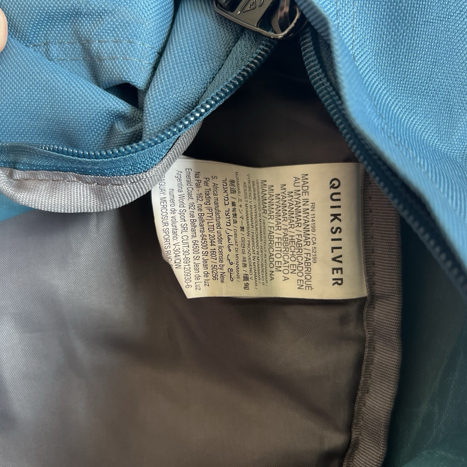 Quiksilver Turquoise/Ocean Blue Everyday Poster Men’s 25L Backpack