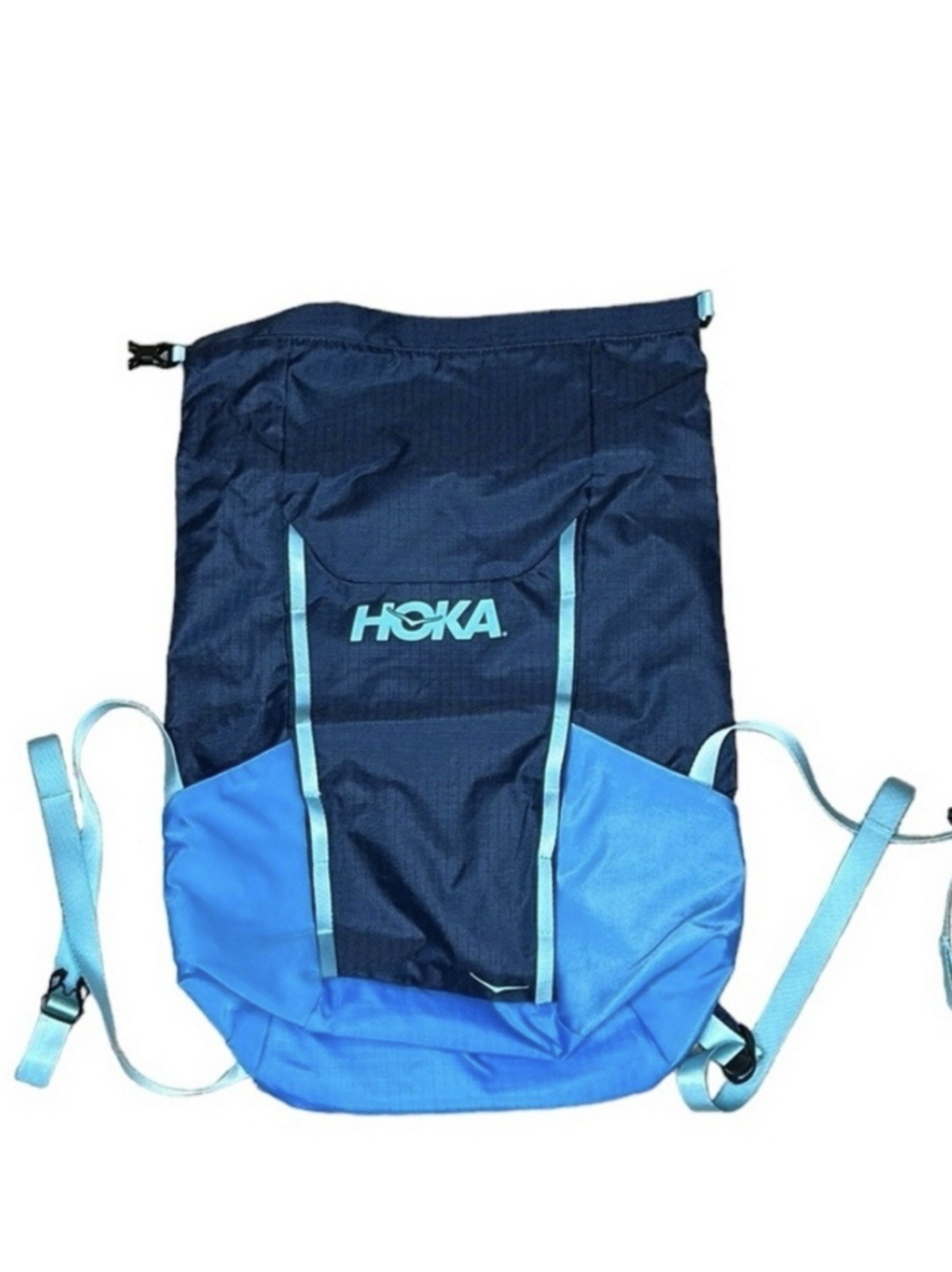 Hoka One Blue Runners Backpack Lightweight Storage Shoe Storage New without tags