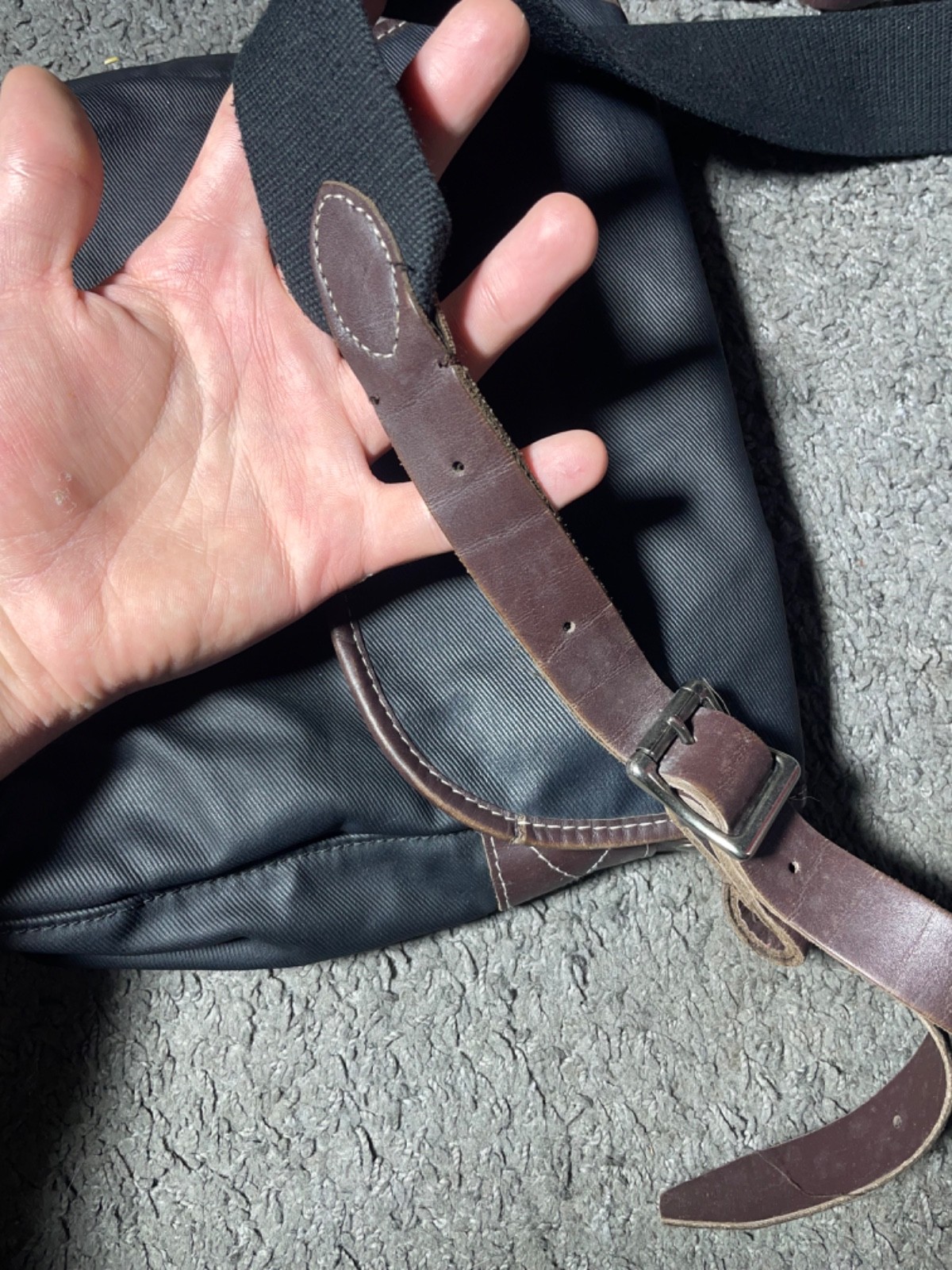 fred perry vintage bag