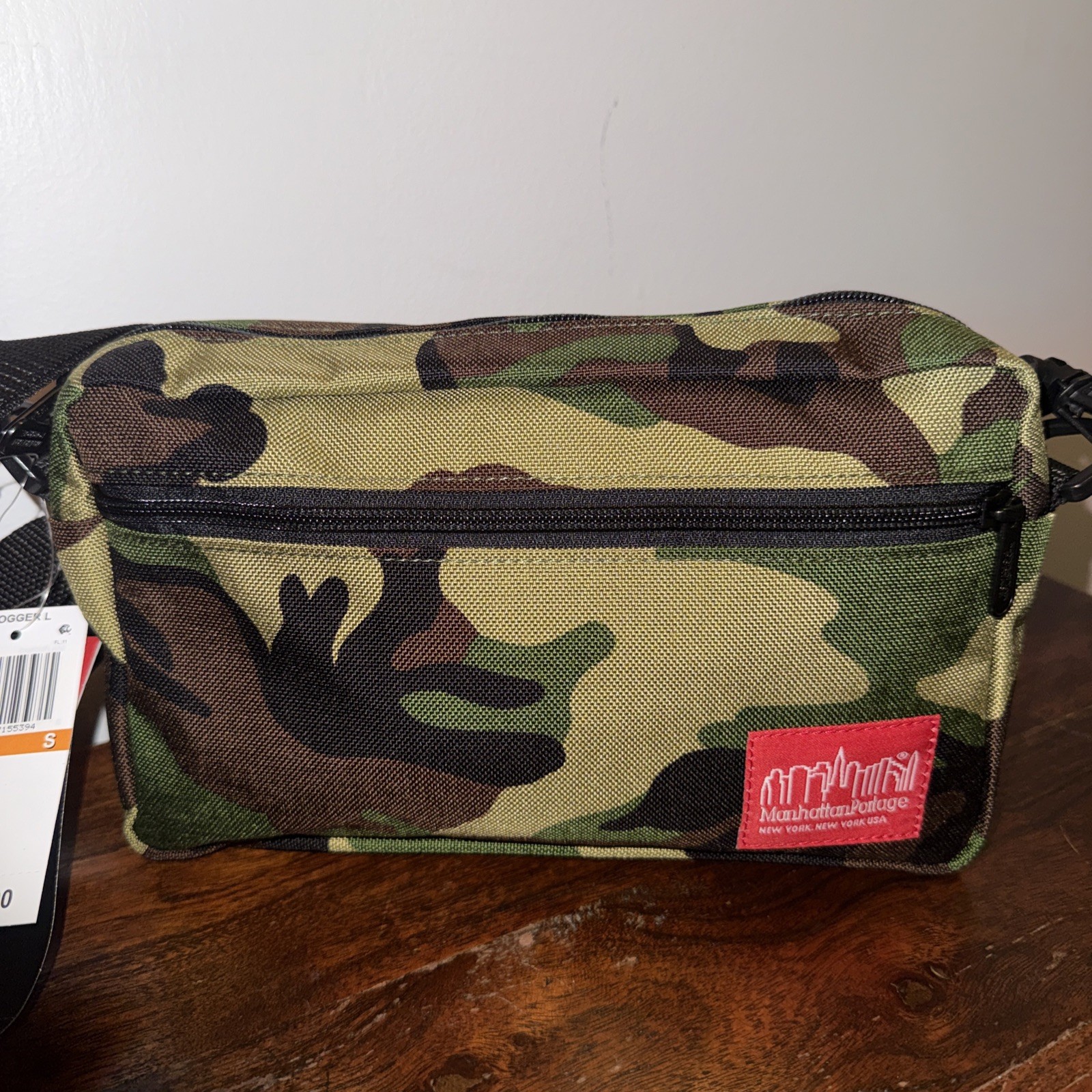 Manhattan Portage Jogger Camouflage Cordura Fabric Shoulder Bag Adjustable