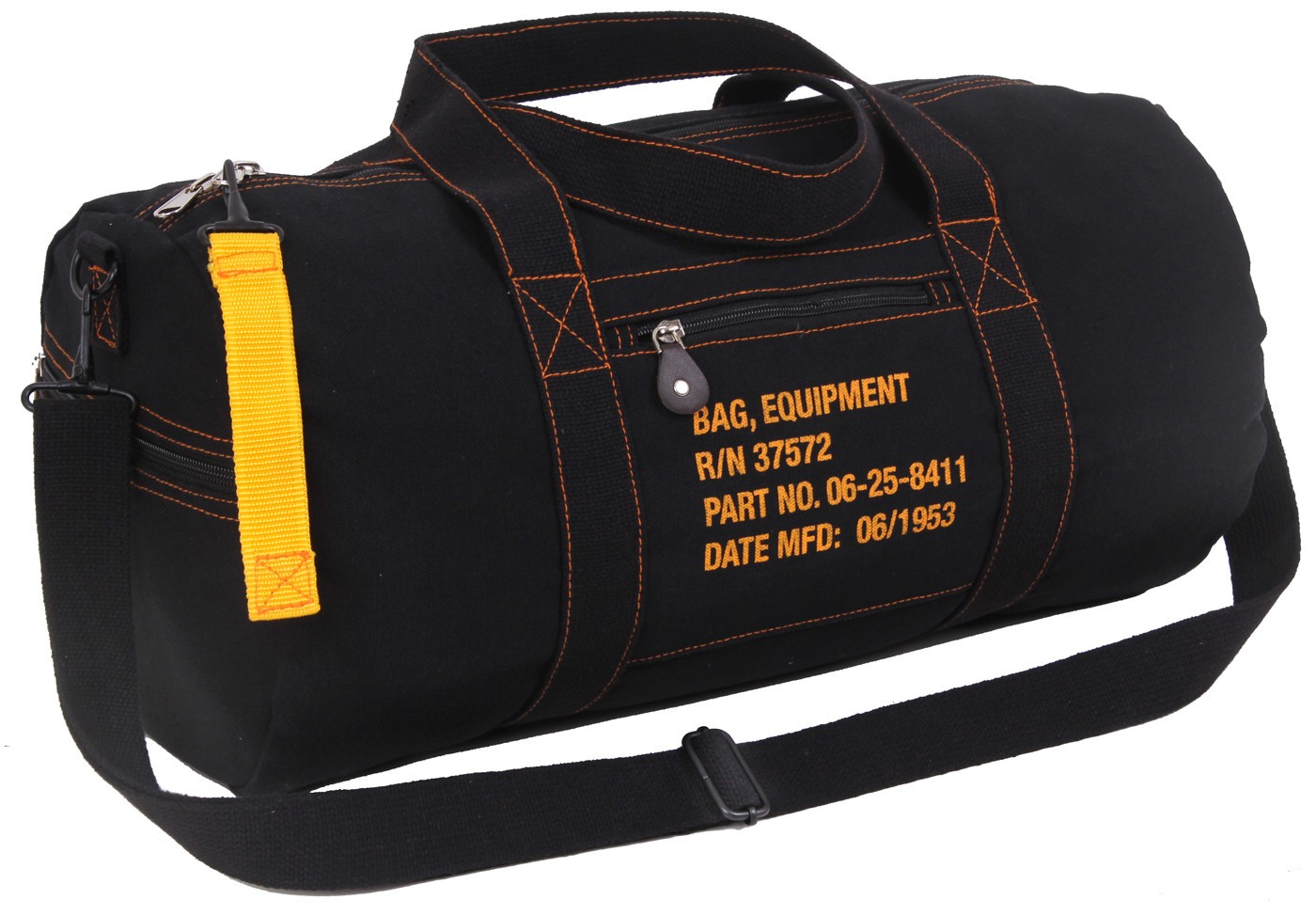 Rothco 19″ Canvas Heavy-Duty Adjustable Equipment Duffle Bag (Choose Size)