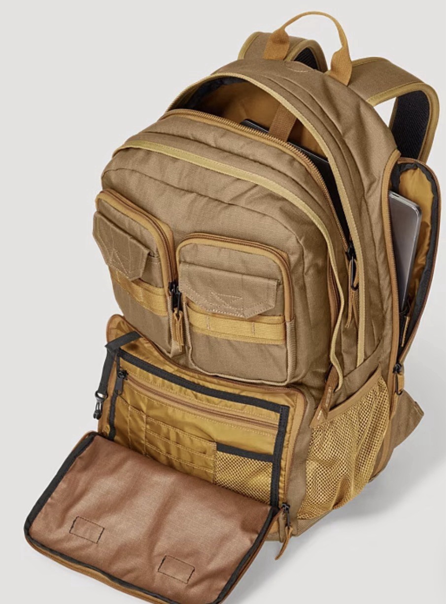 Eddie Bauer Cargo Pack 30L Durable Backpack Large Hiking Camping Travel Laptop