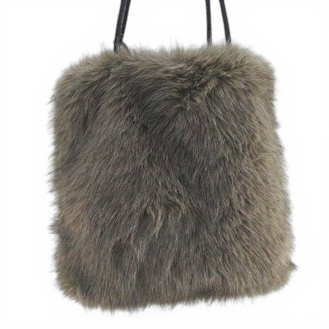 Un TORCH Tote Bag Greige Polyester Open Pocket Mens Bag NWT 32cm/12.6″