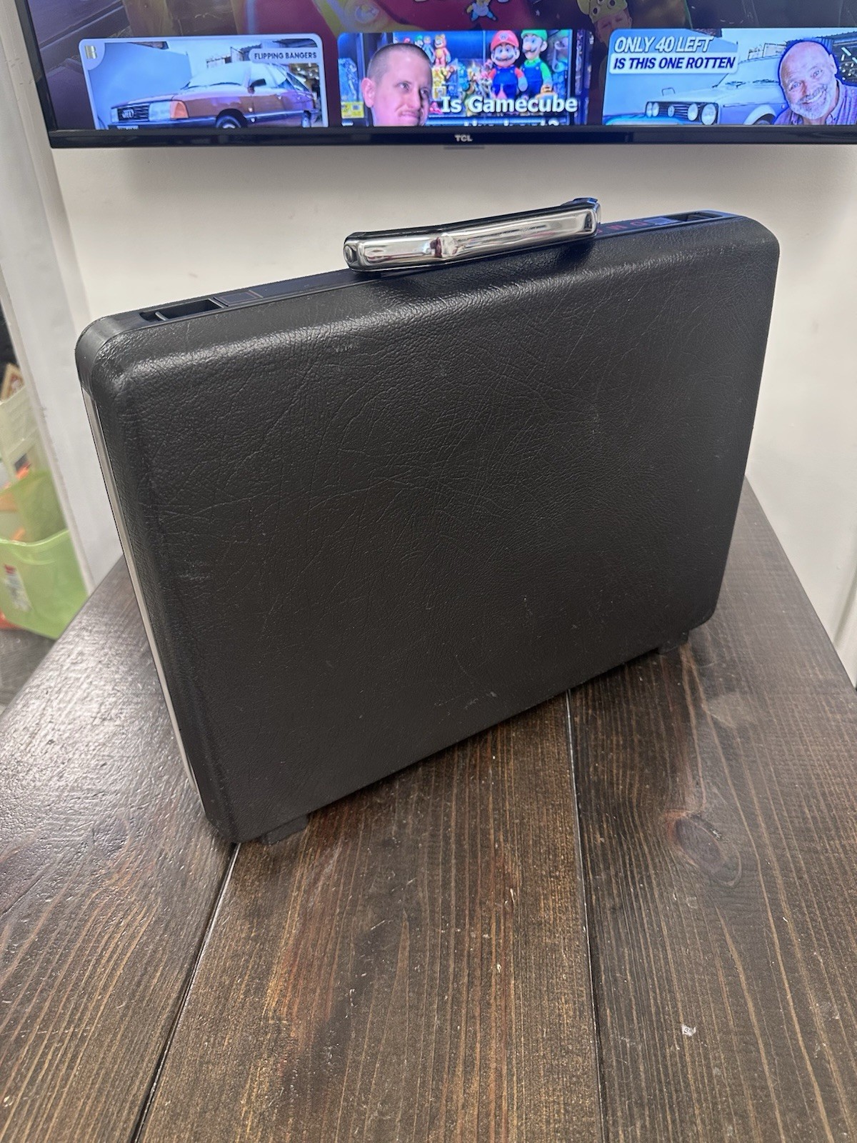 Samsonite Broker GL 1985 Hard Shell Slim Brief Case Unlocked No Key- Clean EUC