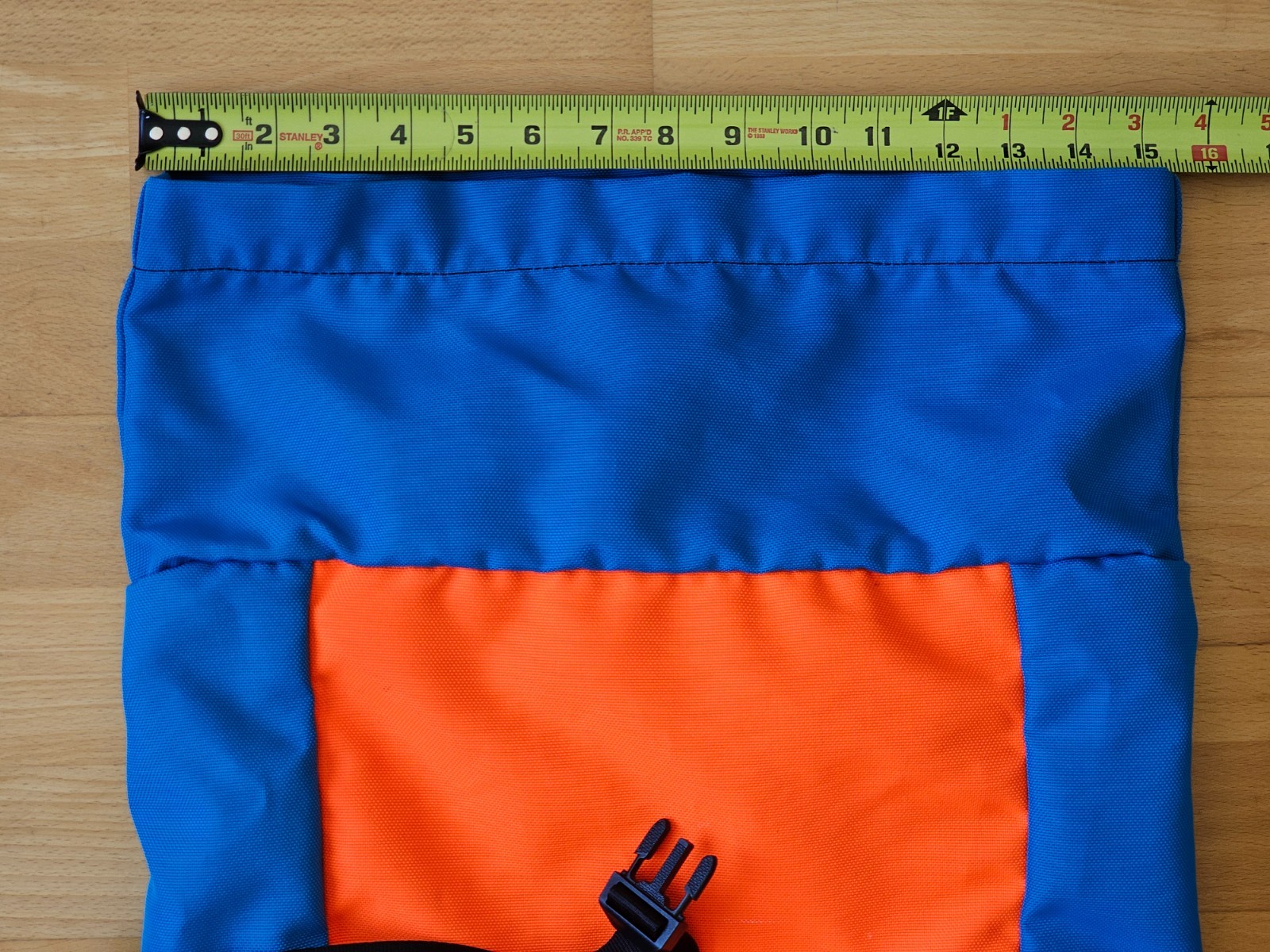 Timbuk2 Tuck Pack Backpack Rolltop Laptop Bag Urban Commuter Orange Blue USA