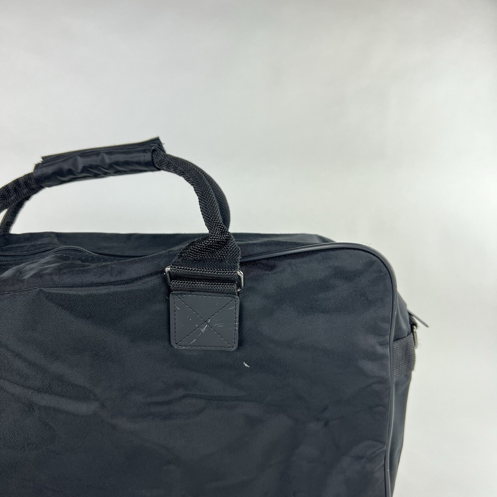 Givenchy Bag Overnight Weekender Duffel Travel Black/Red Rare Authentic