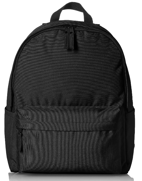 Amazon Basics Lightweight Classic School Backpack, Black ‎12.2 x 6 x 15.8 inches