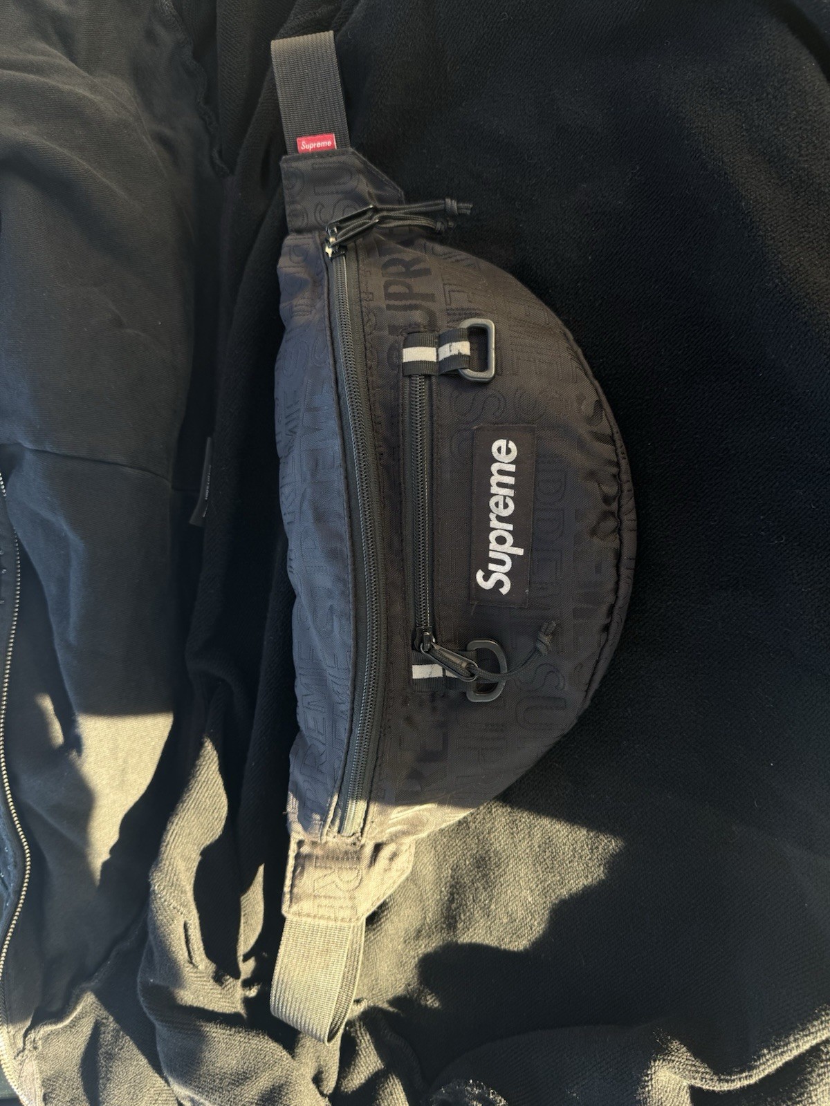 Supreme Black fanny